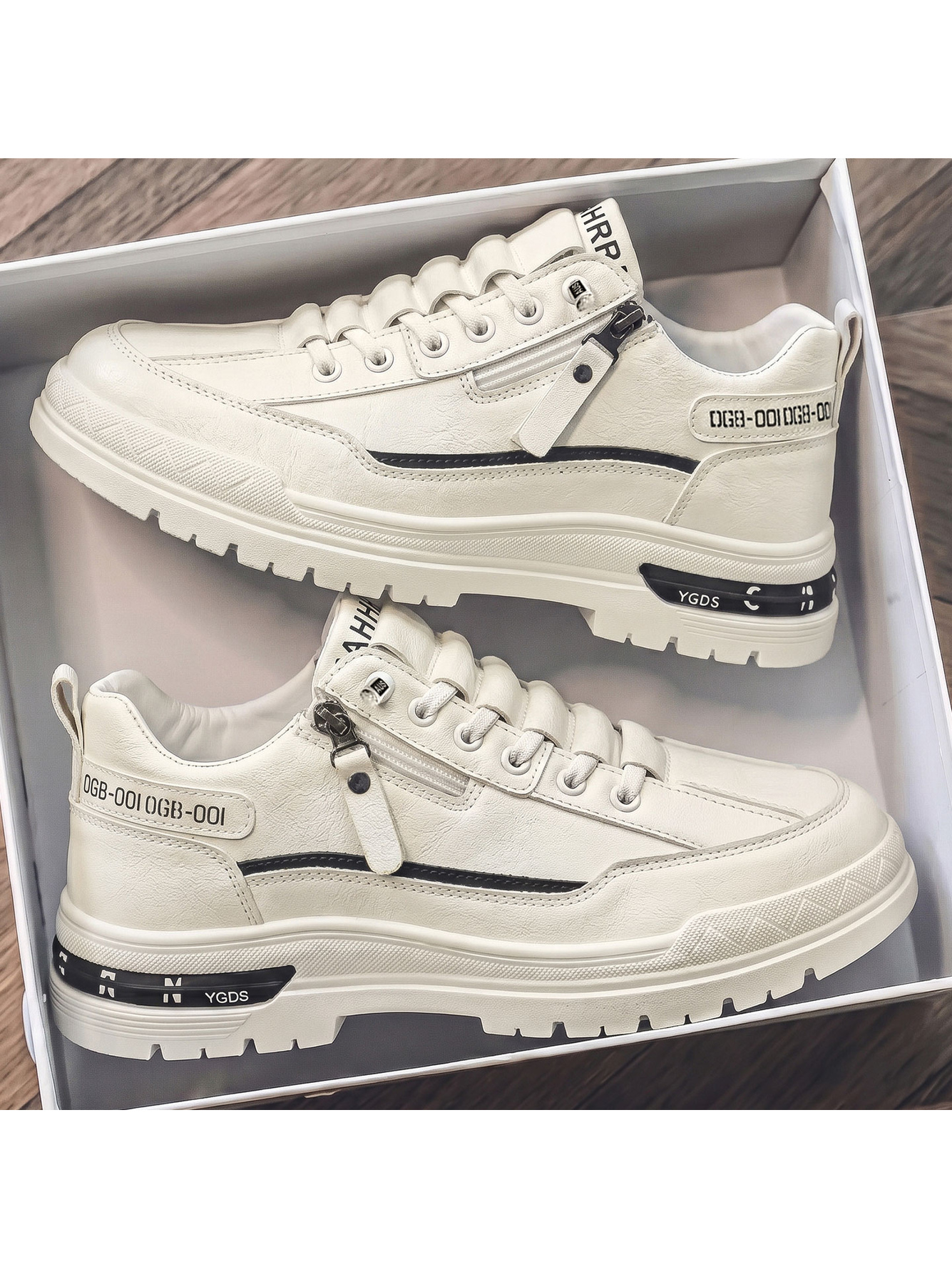 Beige Urban Casual Shoes