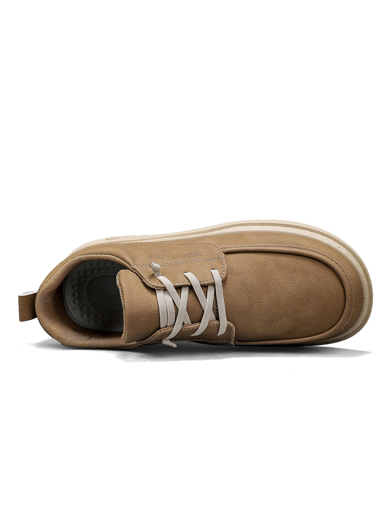 Tan Casual Moccasin Shoes