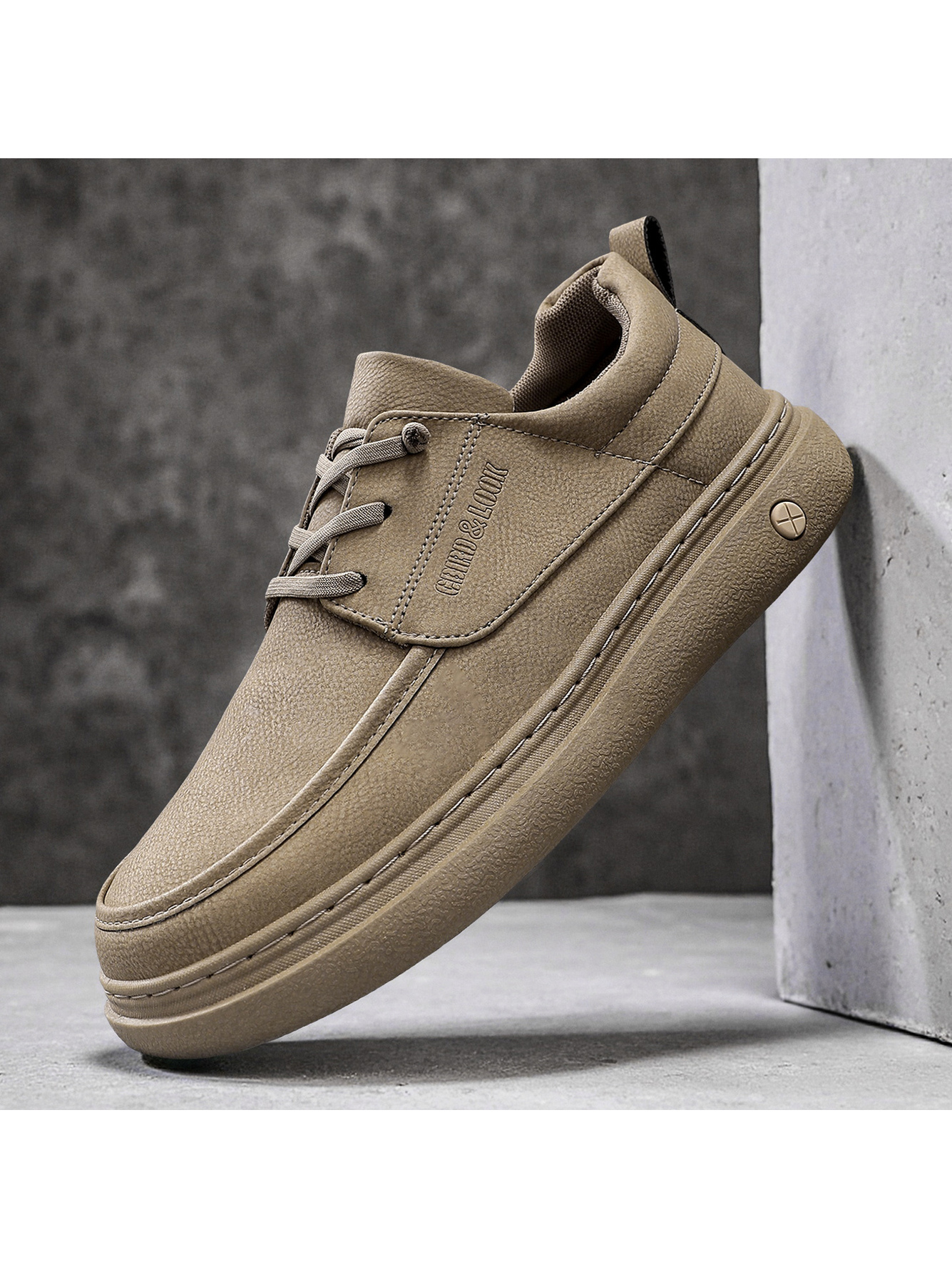 Khaki Casual Comfort Loafers