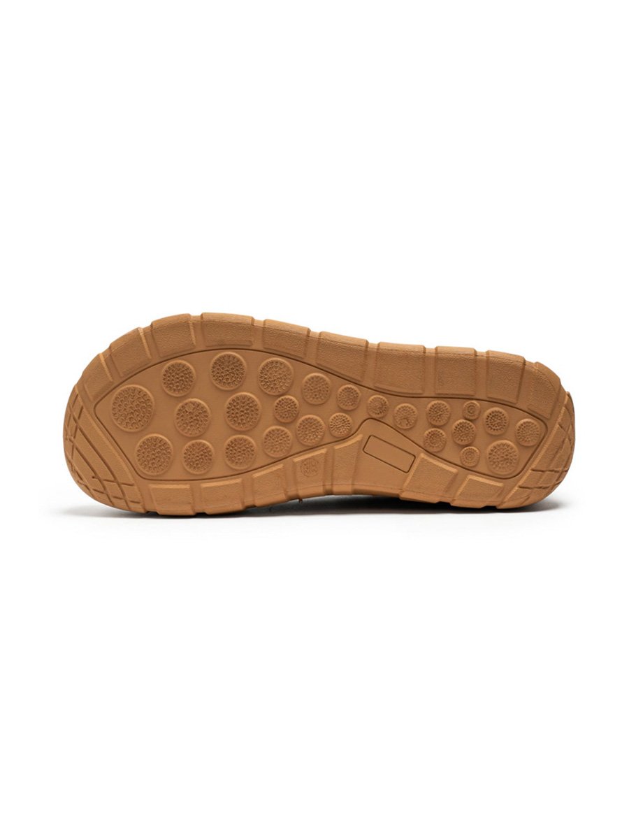 Men Tan Suede Look Casual Sneakers