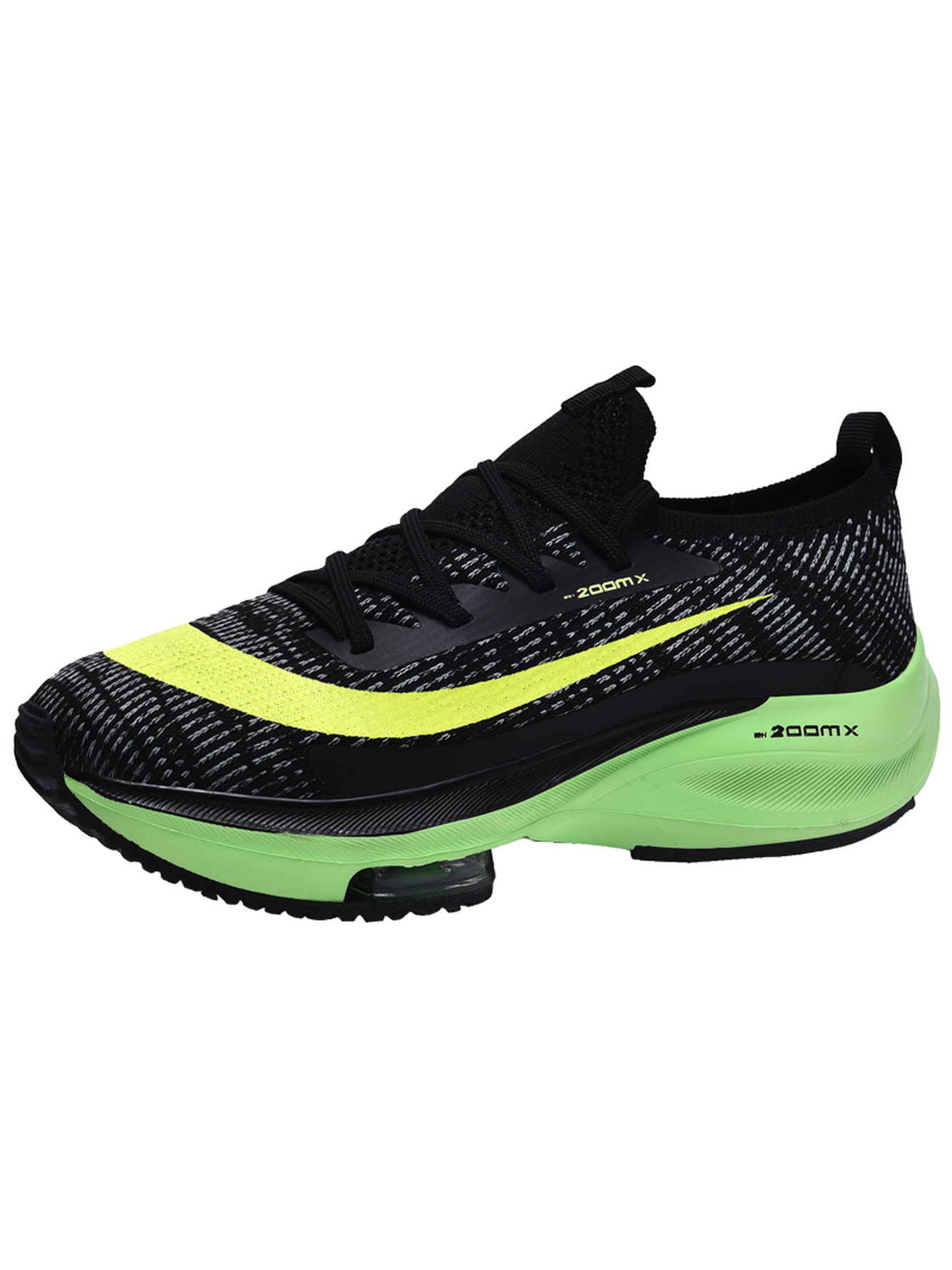 Green Running Shoes - 200MX Sports Sneakers