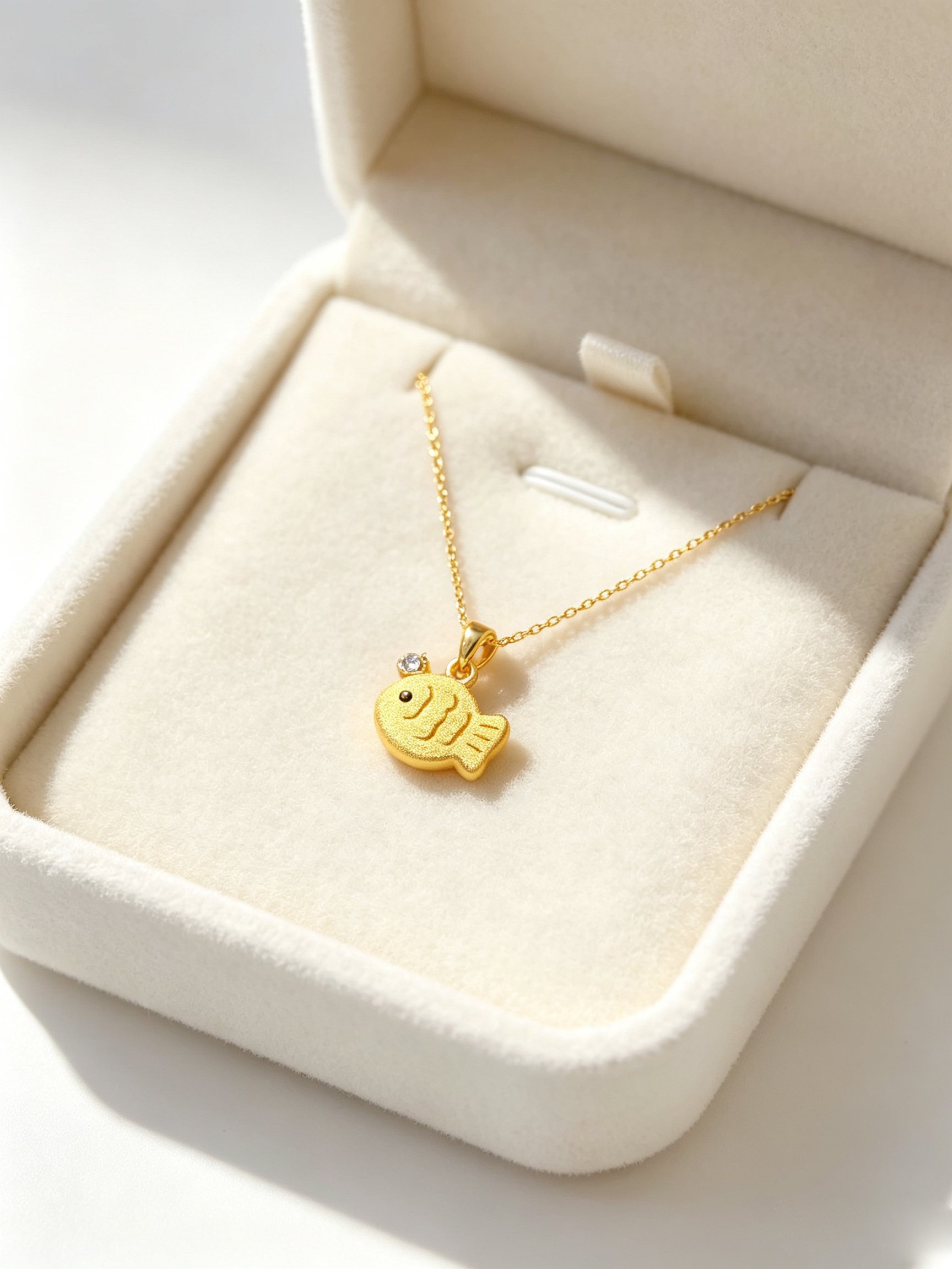 Gold Solid Chain Necklace