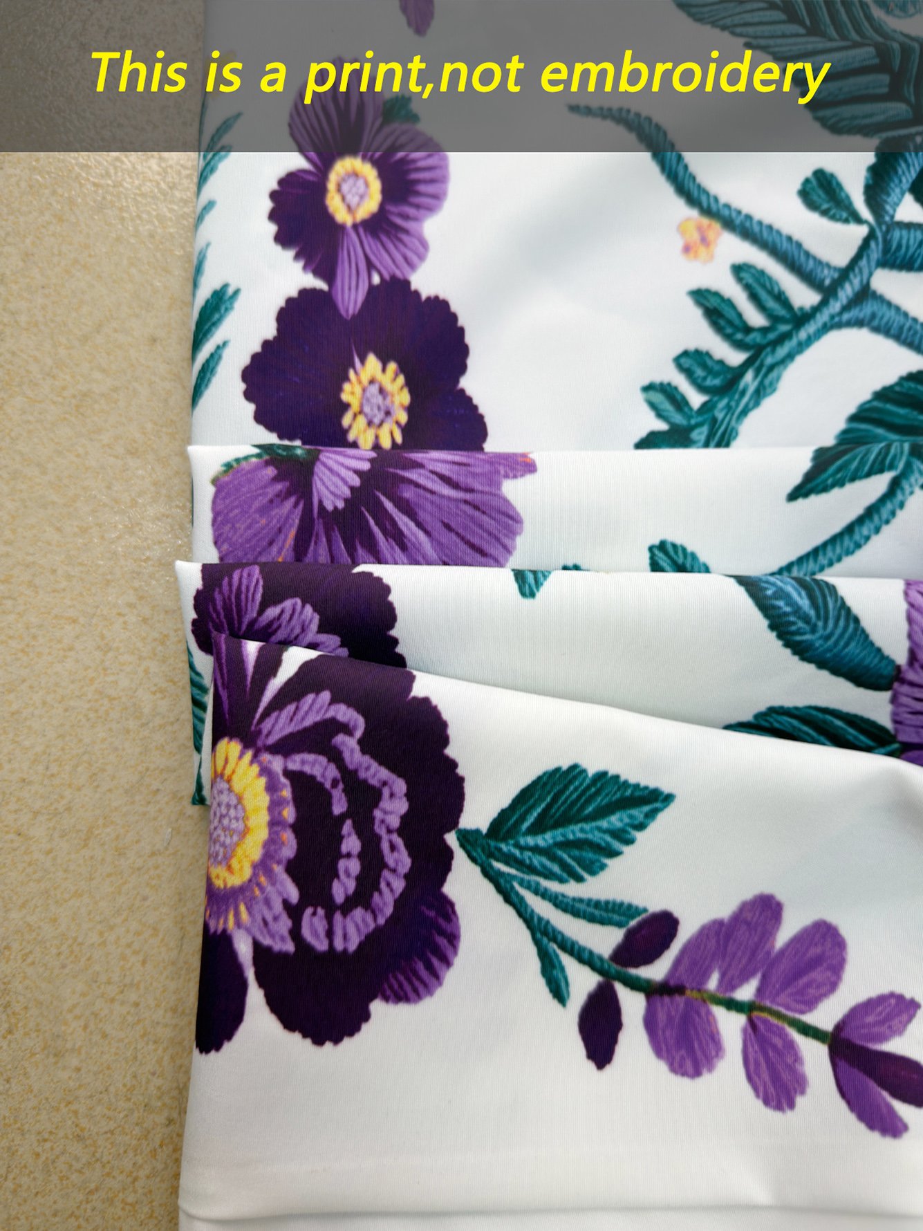 Purple Floral Fit and Flare Maxi Dress