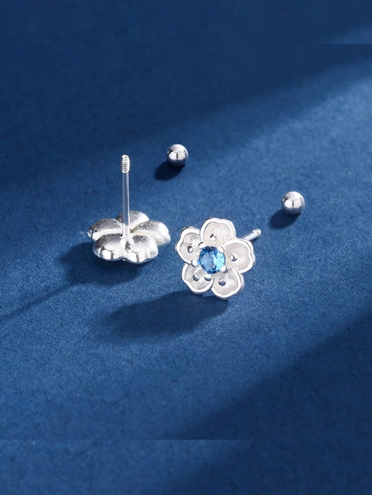 Silver Plain Earrings