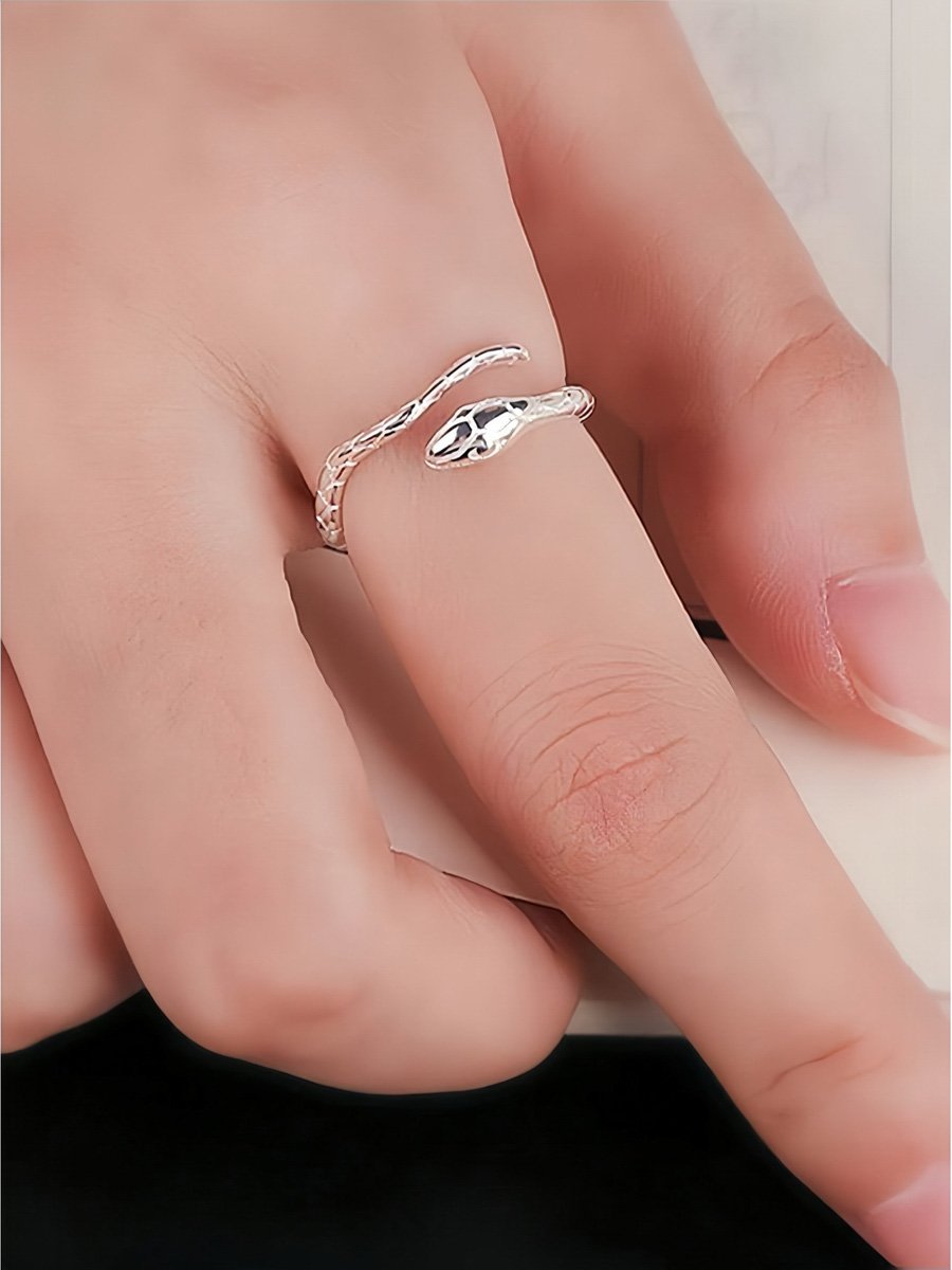 Silver Snake Ring