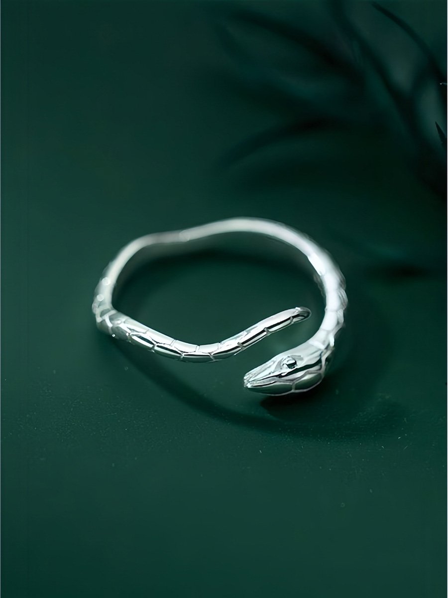 Silver Snake Ring