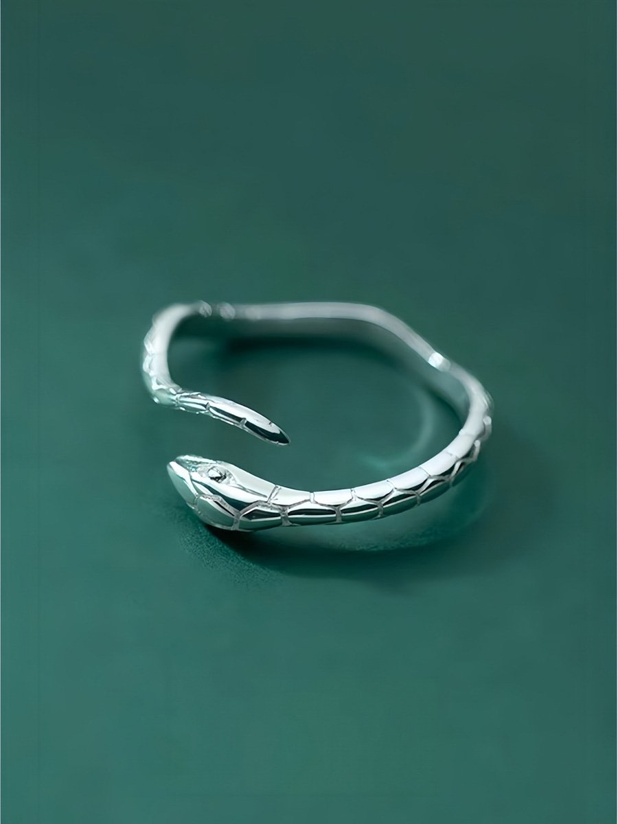 Silver Snake Ring