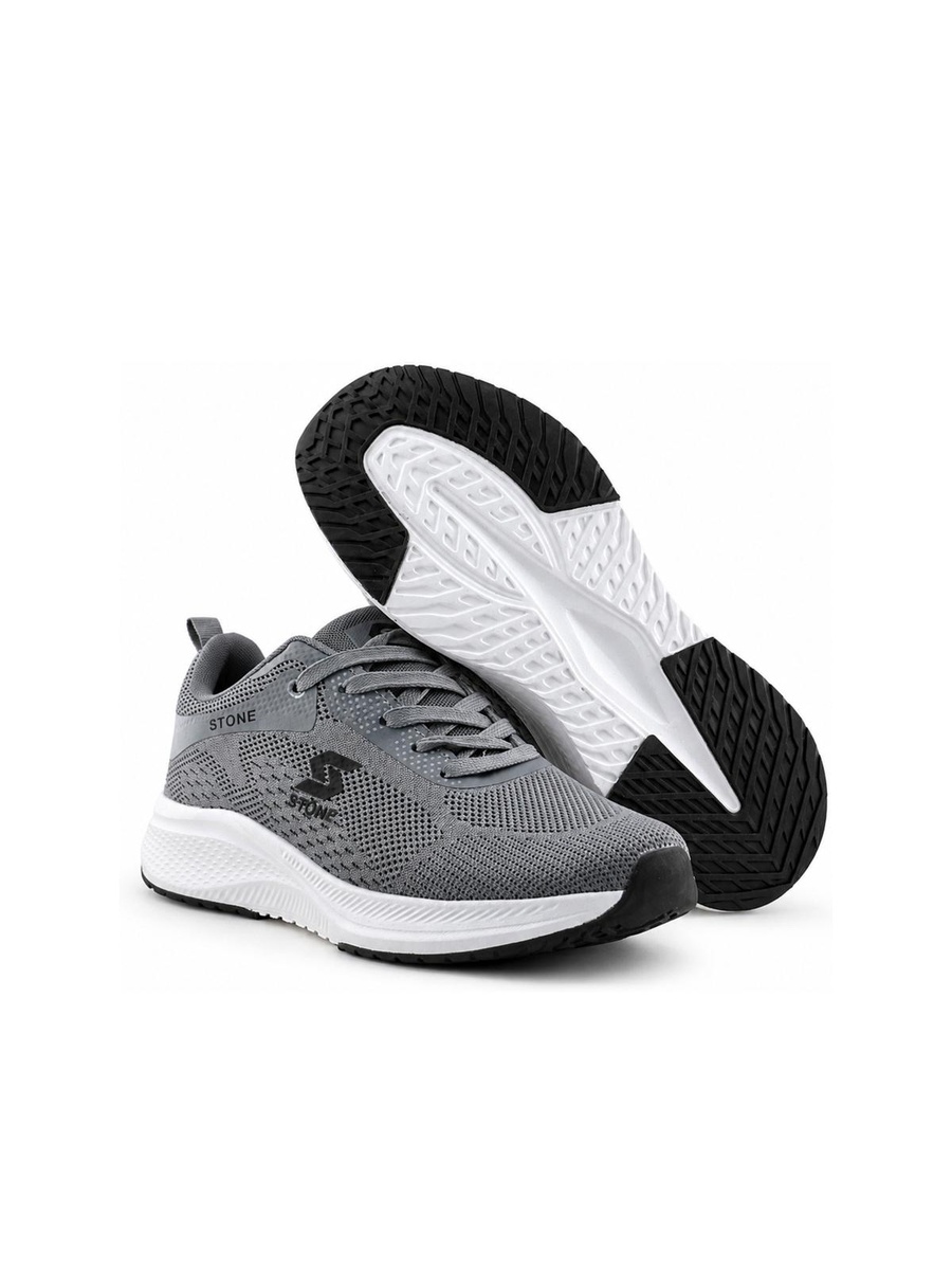FlexKnit Grey Men Sports Sneakers