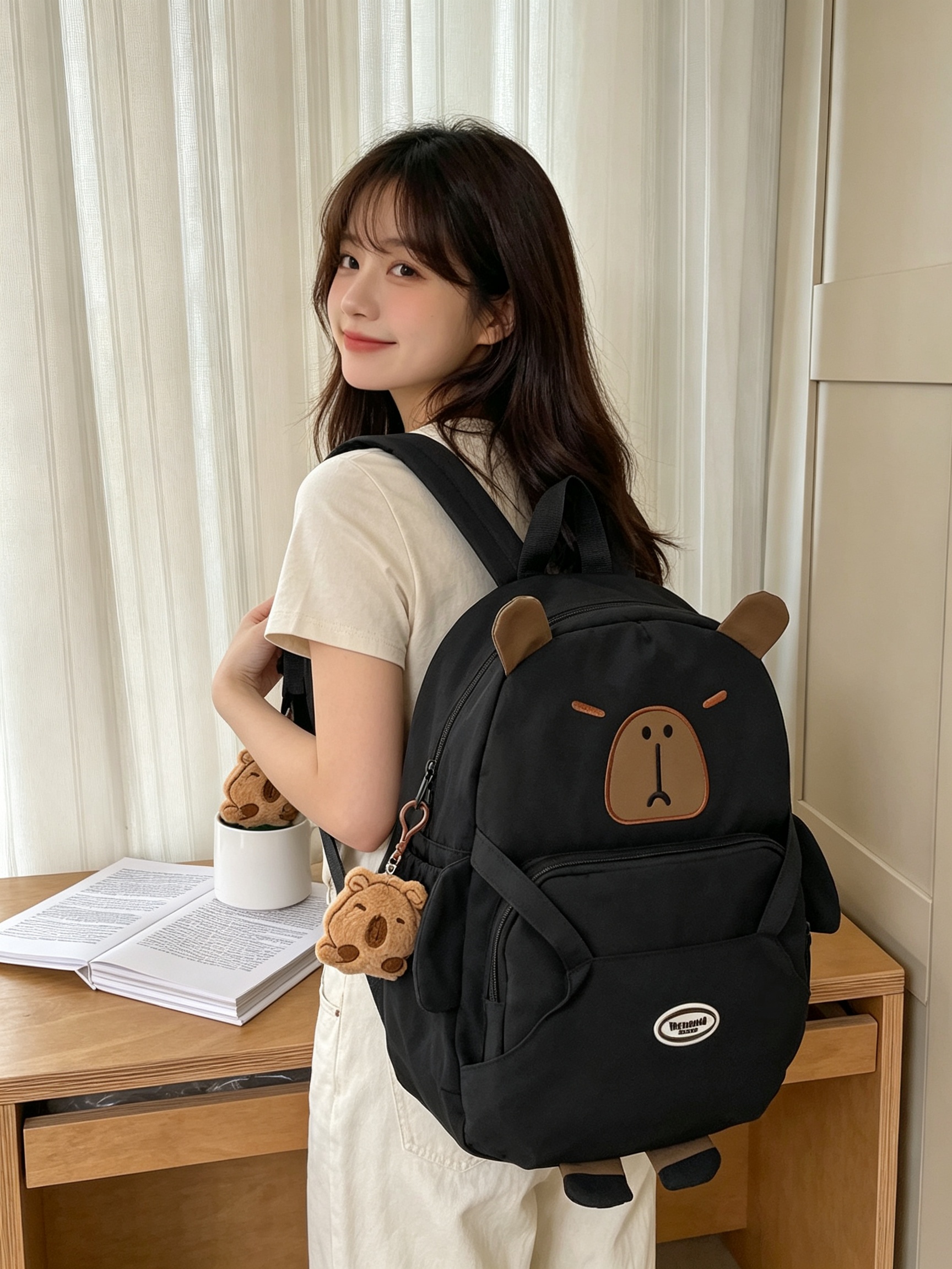 Black Bear Design Backpack