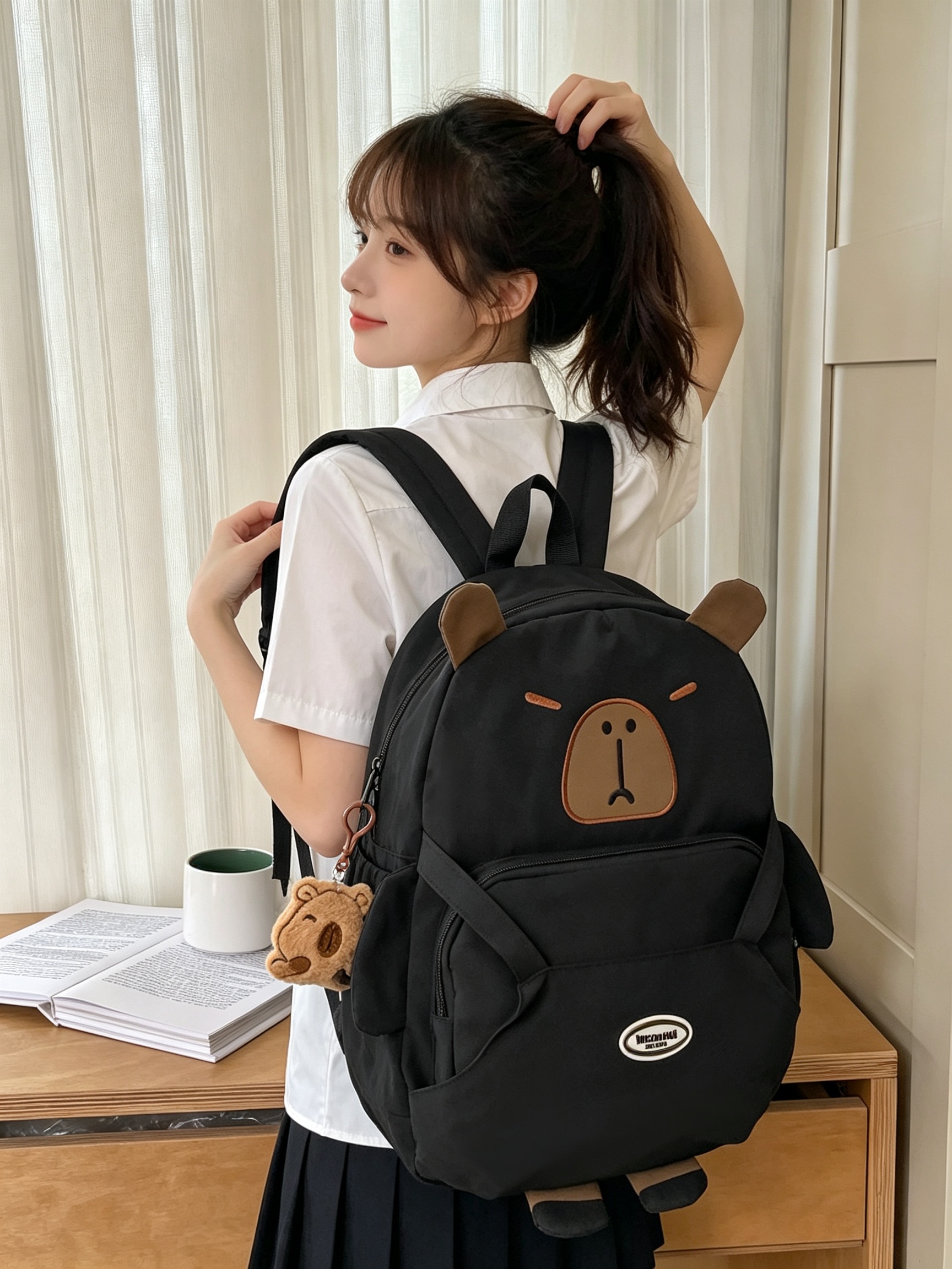 Black Bear Design Backpack