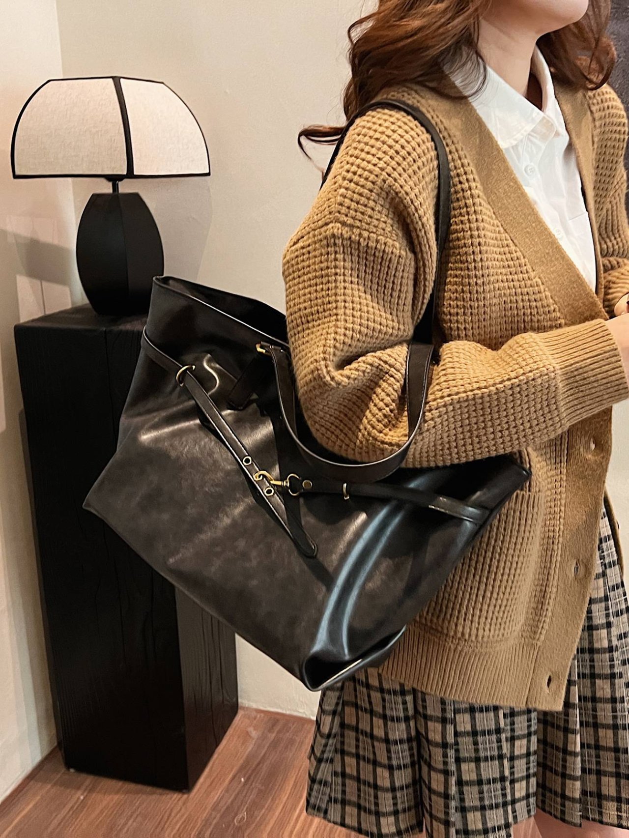 Black Crossbody Shoulder Bag