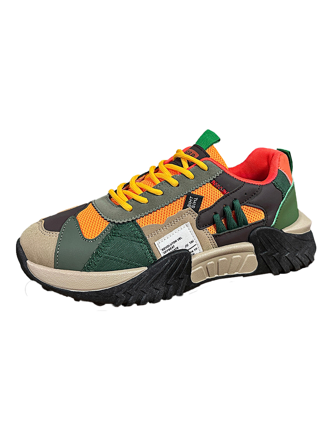 Men Multi-Color Athletic Sneakers