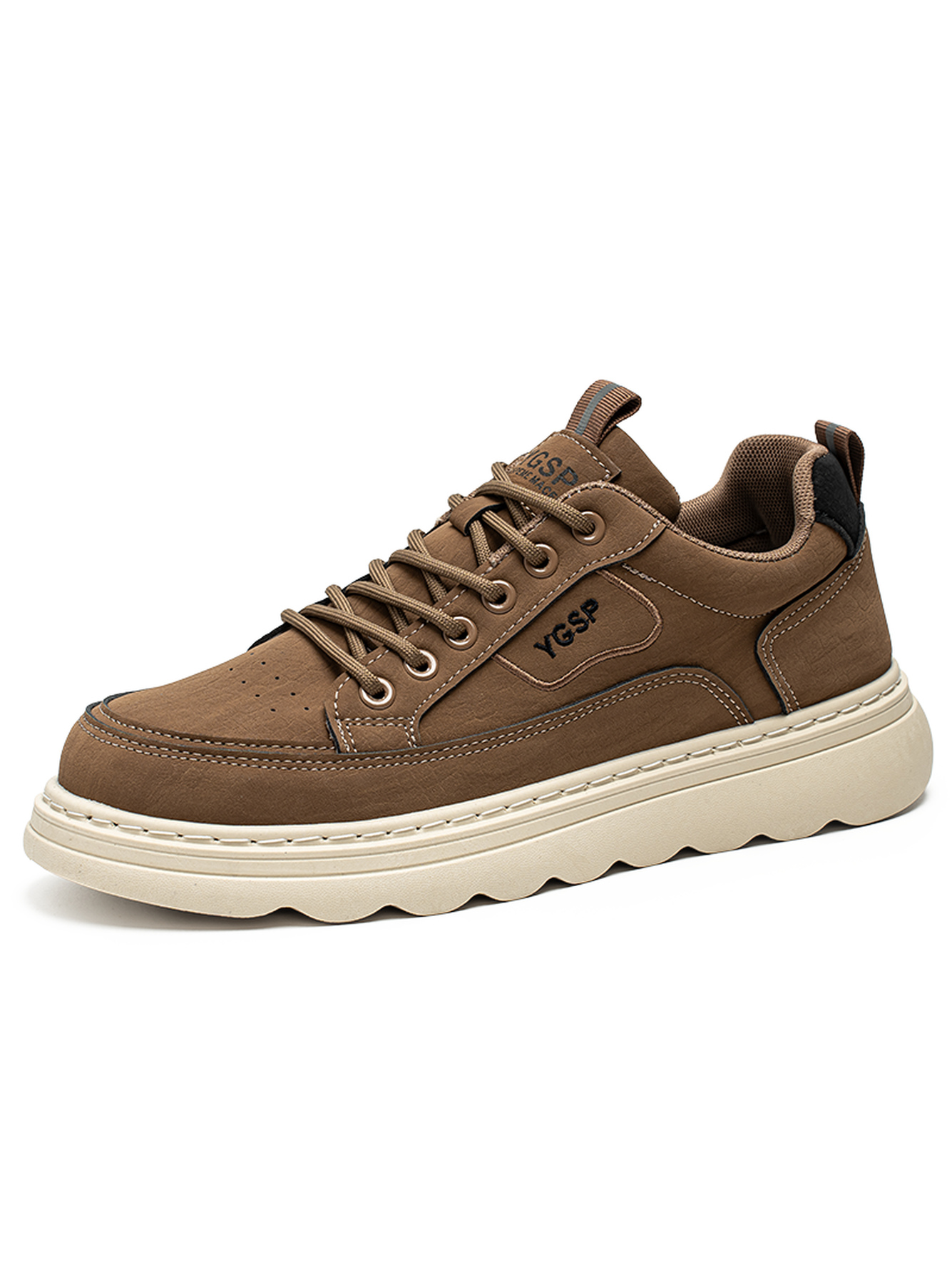 Men Brown Casual Sneakers
