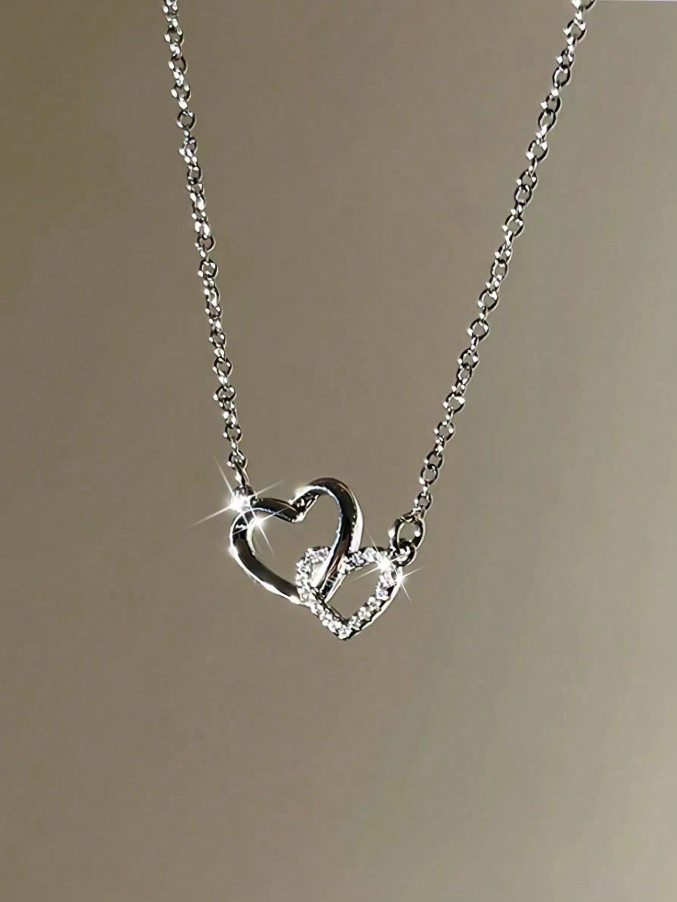 Silver Solid Pendant Necklace