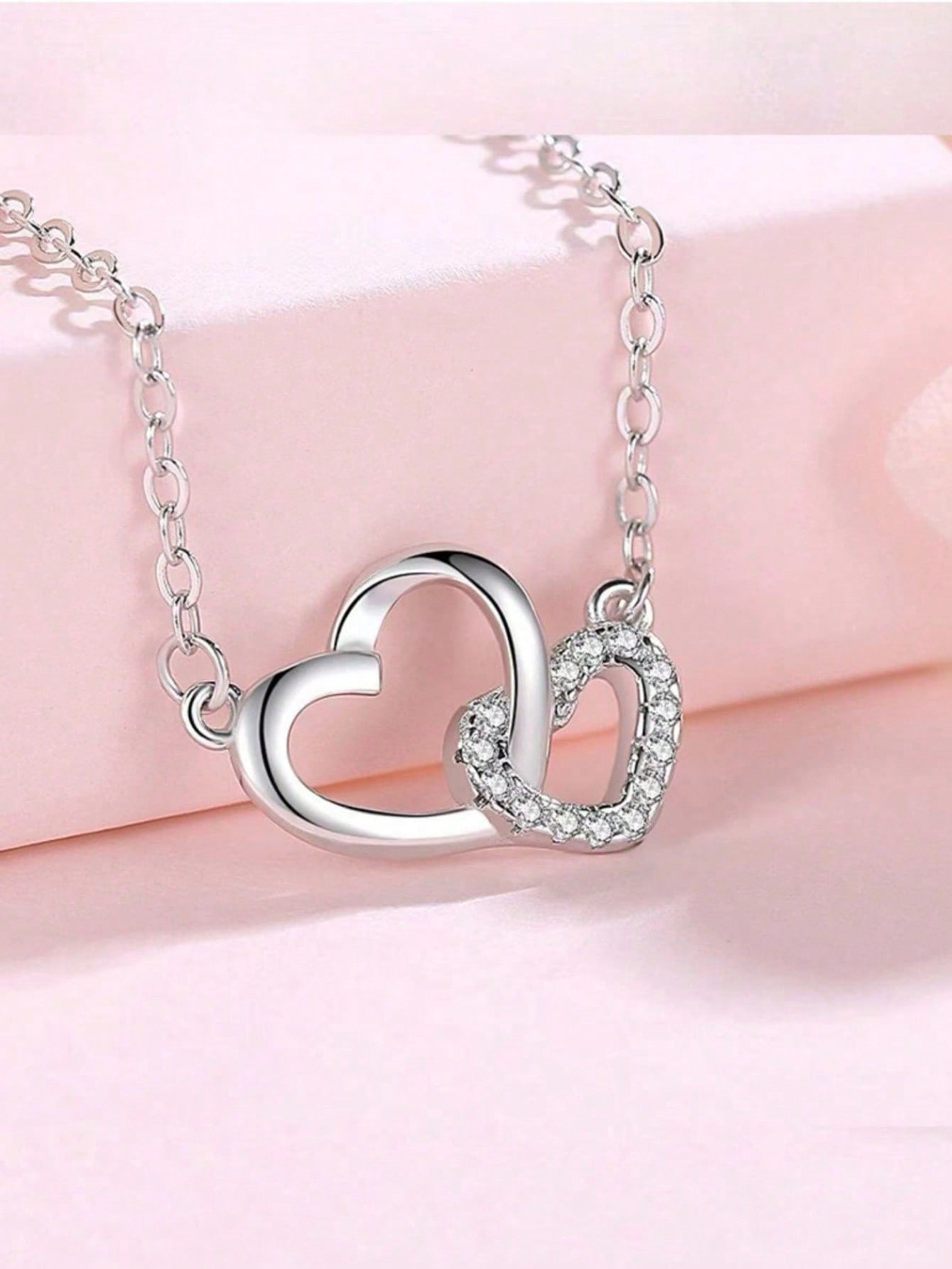 Silver Solid Pendant Necklace