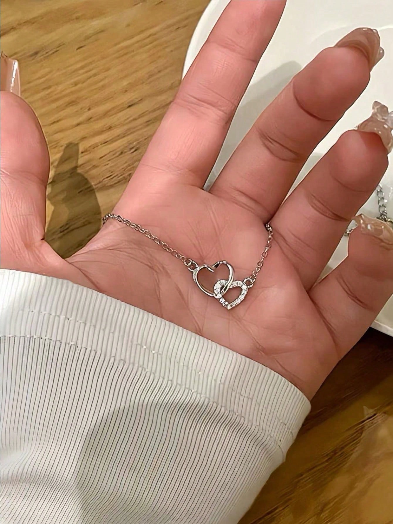 Silver Solid Pendant Necklace