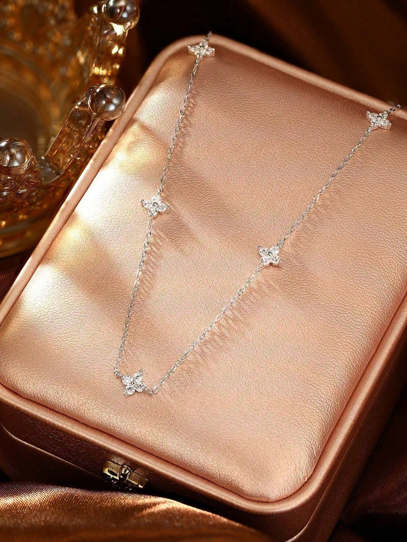 Silver Solid Chain Necklace