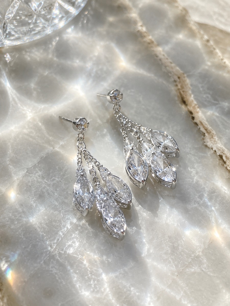 Marquise Dangle Earrings