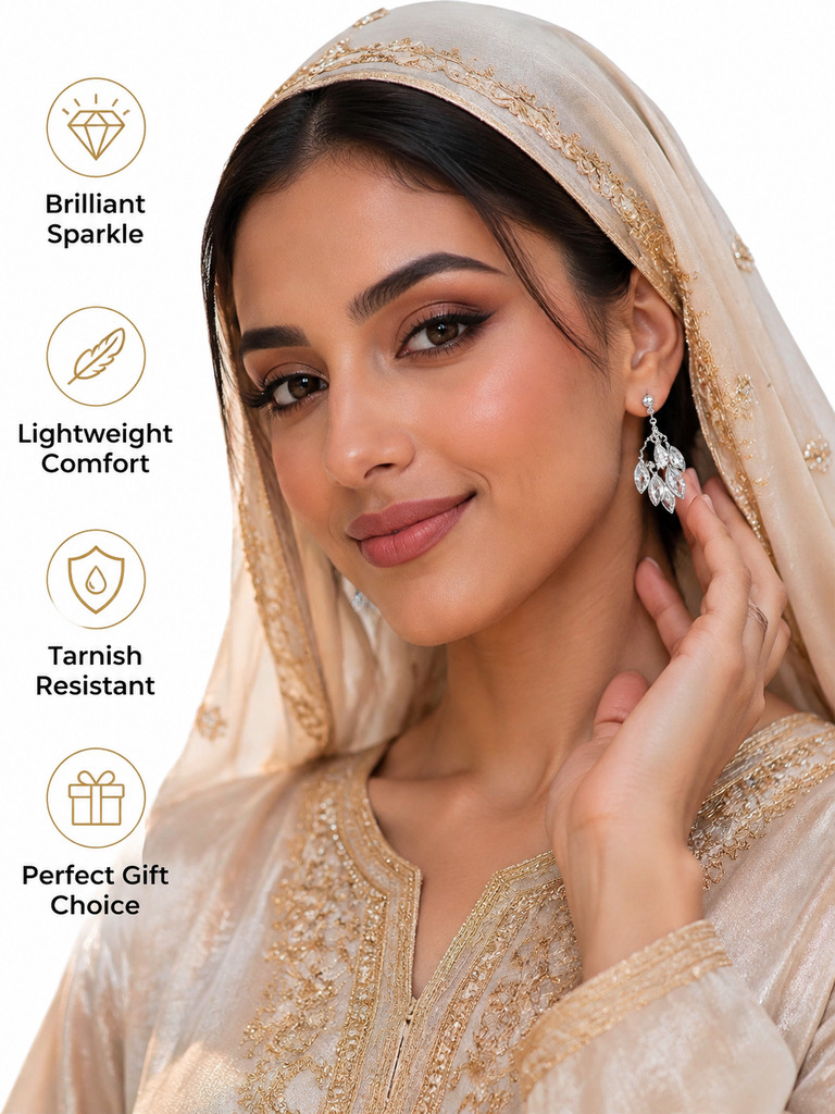 Marquise Dangle Earrings