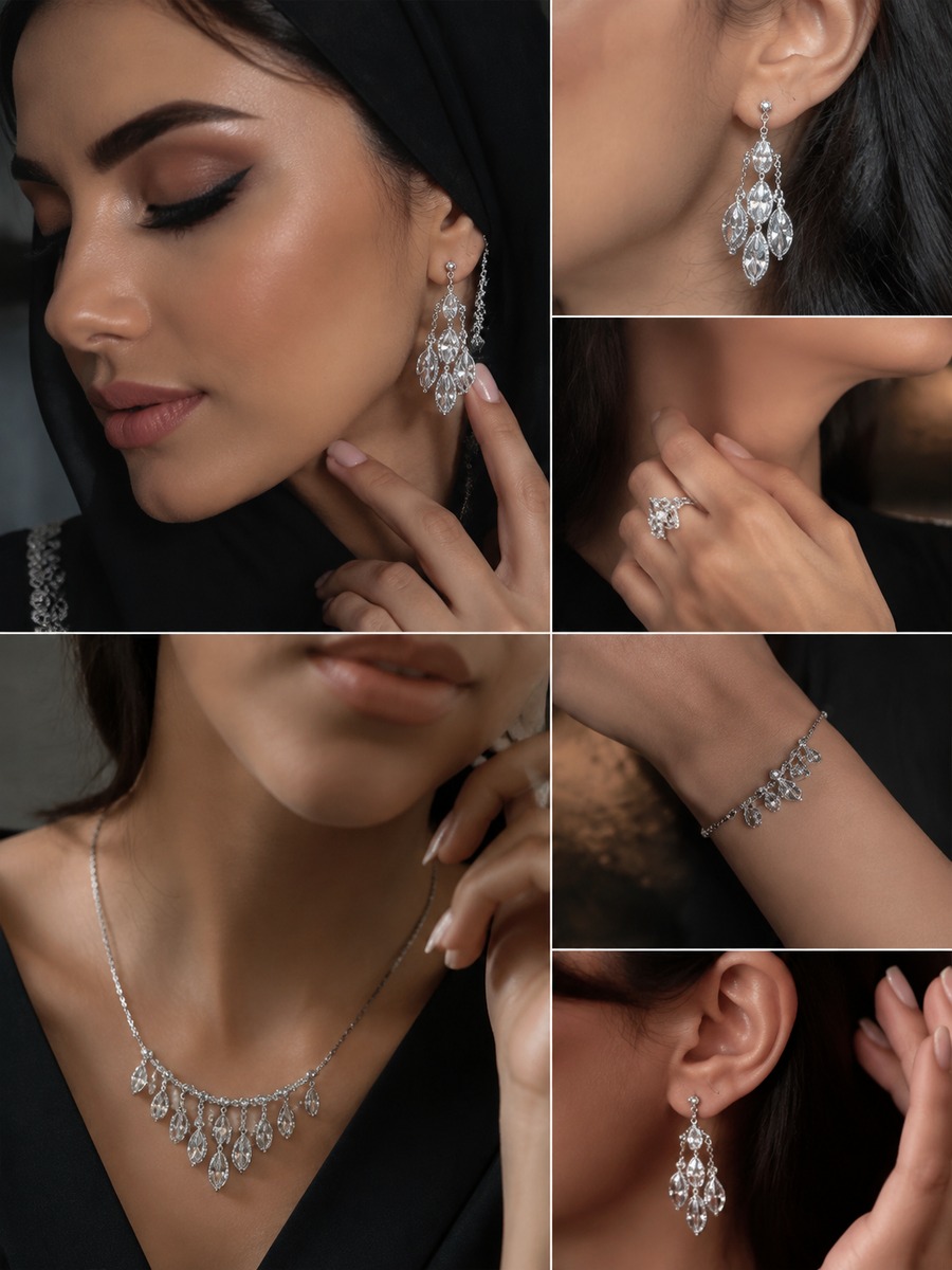 Marquise Dangle Earrings