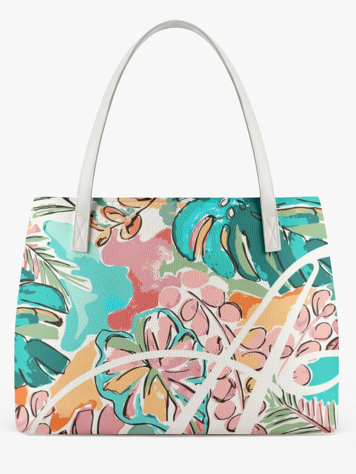 Multi Printed Tote 