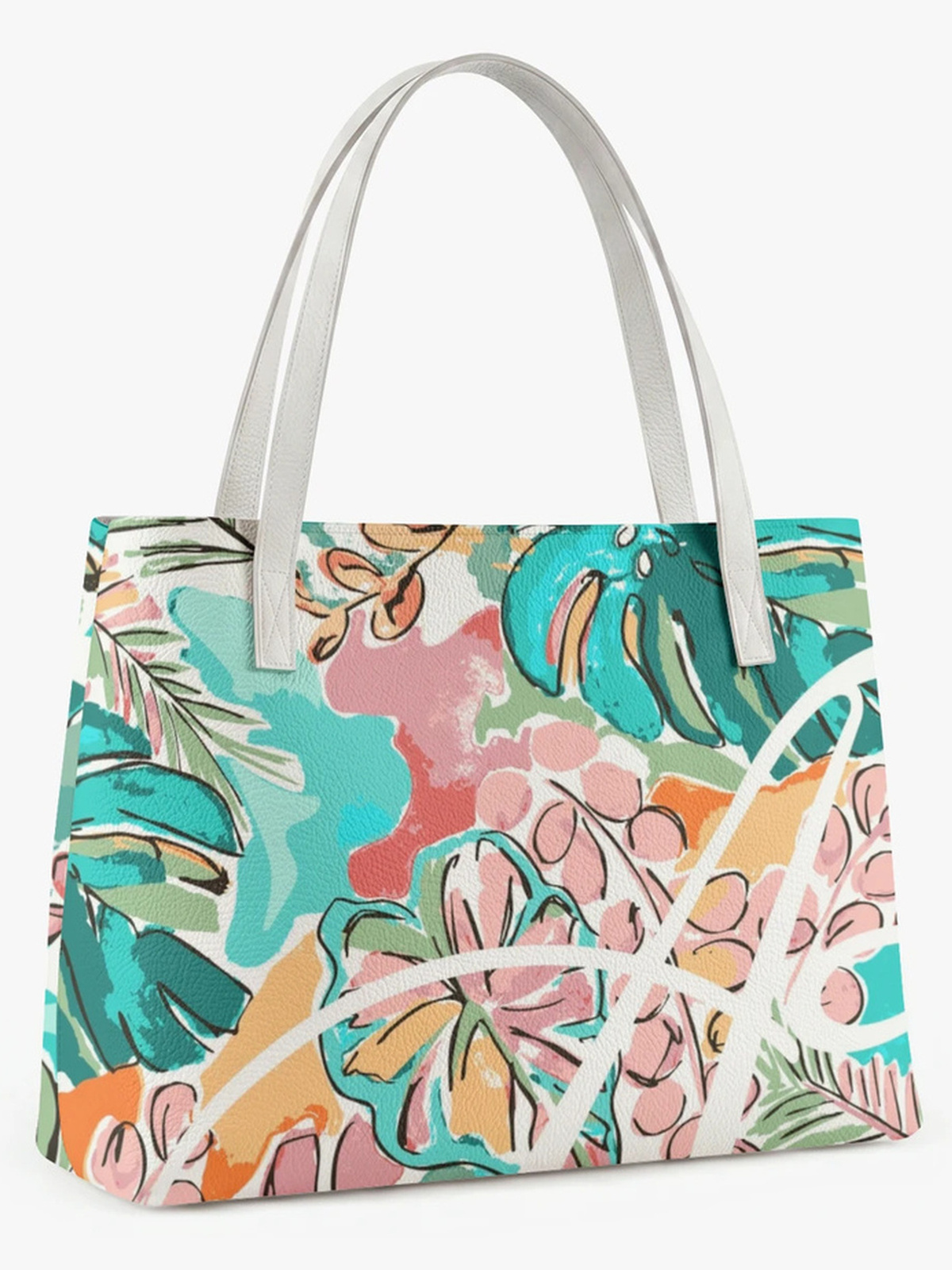 Multi Printed Tote 