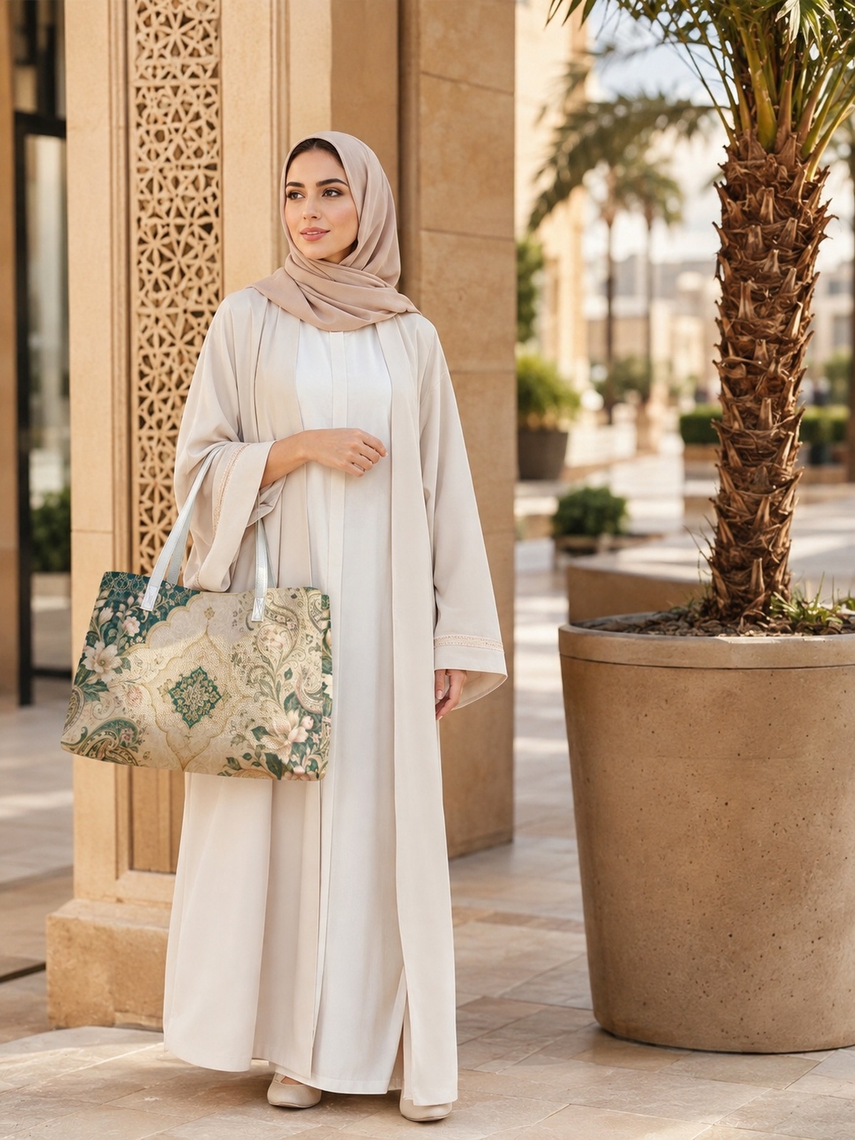 Multi Printed Shoulder Bag 