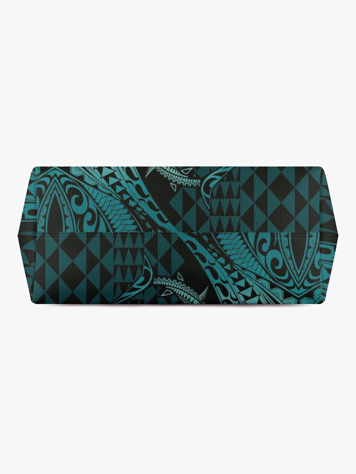 Turquoise Printed Shoulder Bag