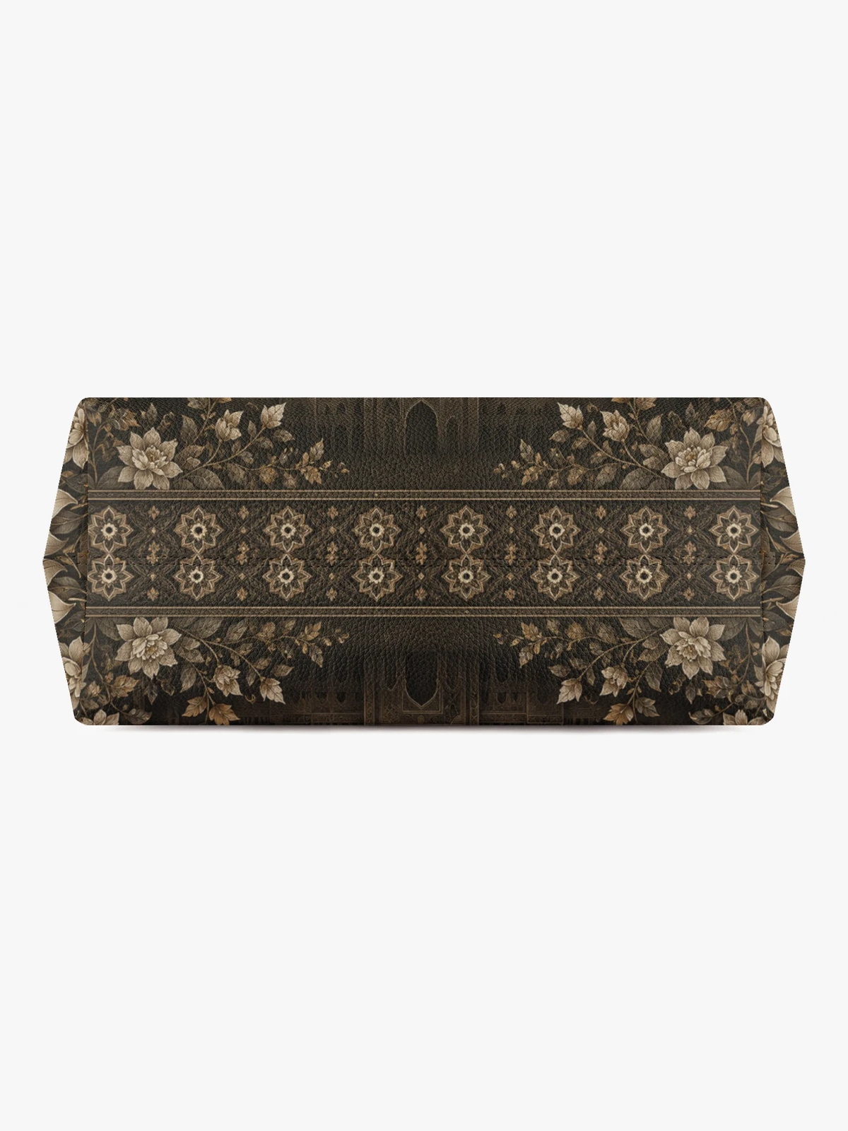Black Printed Tote 