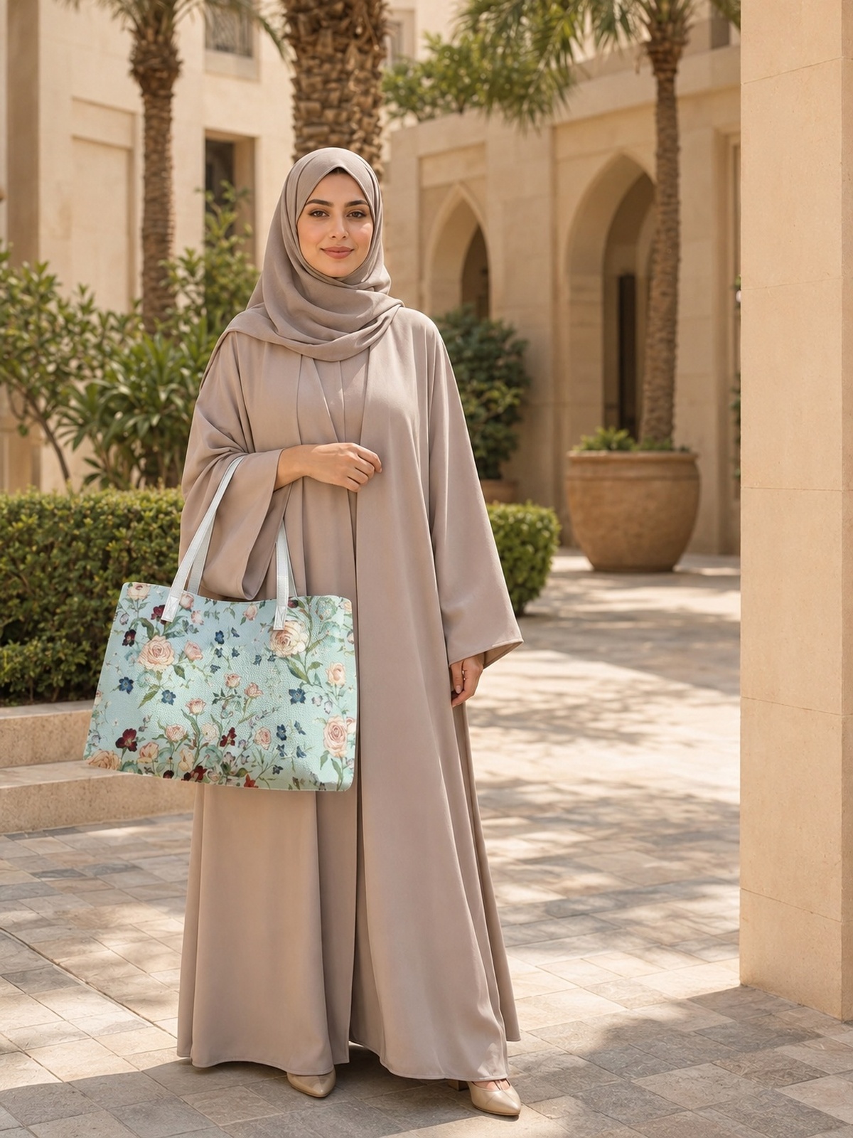 Multi Printed Shoulder Bag 