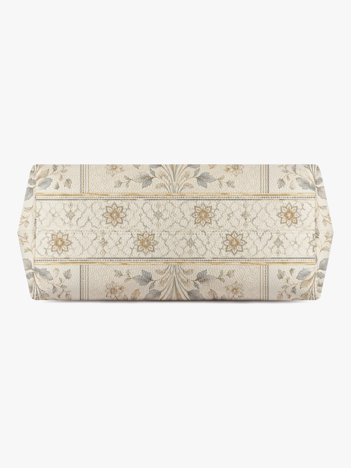 Cream Printed Shoulder Bag 