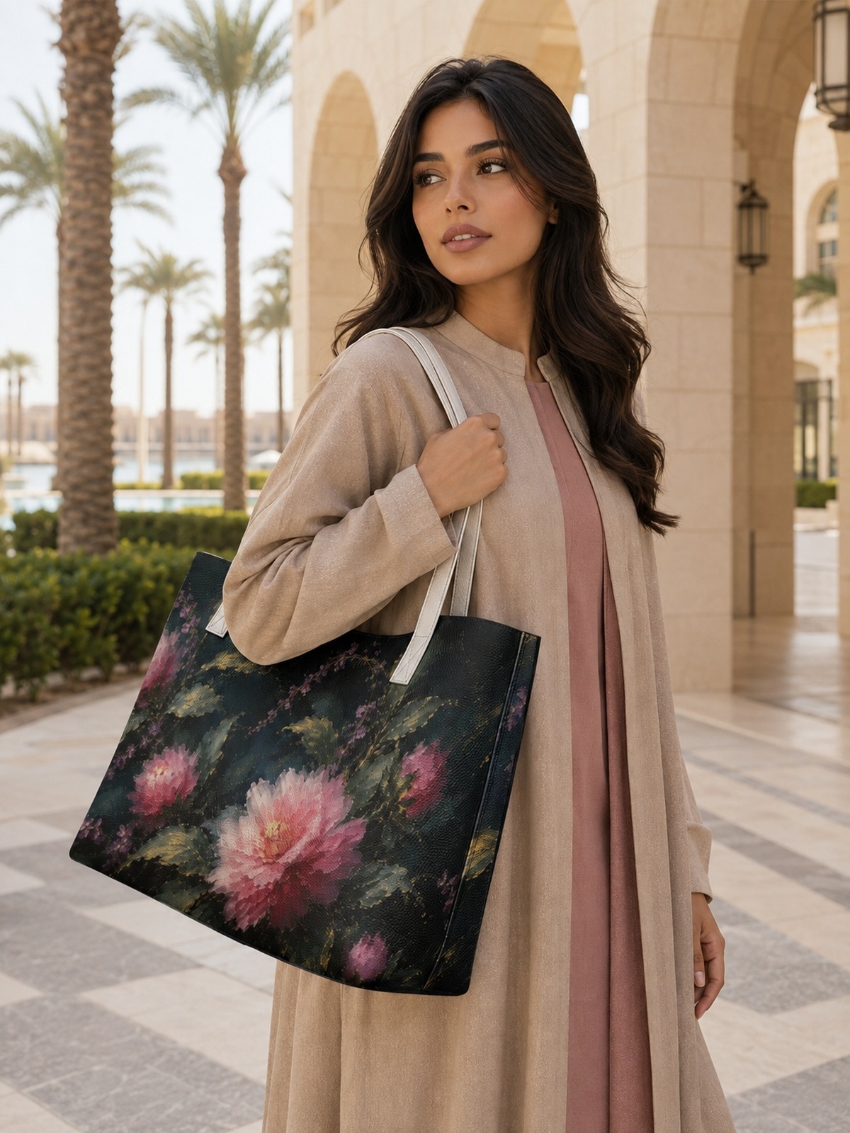 Multi Printed Tote 
