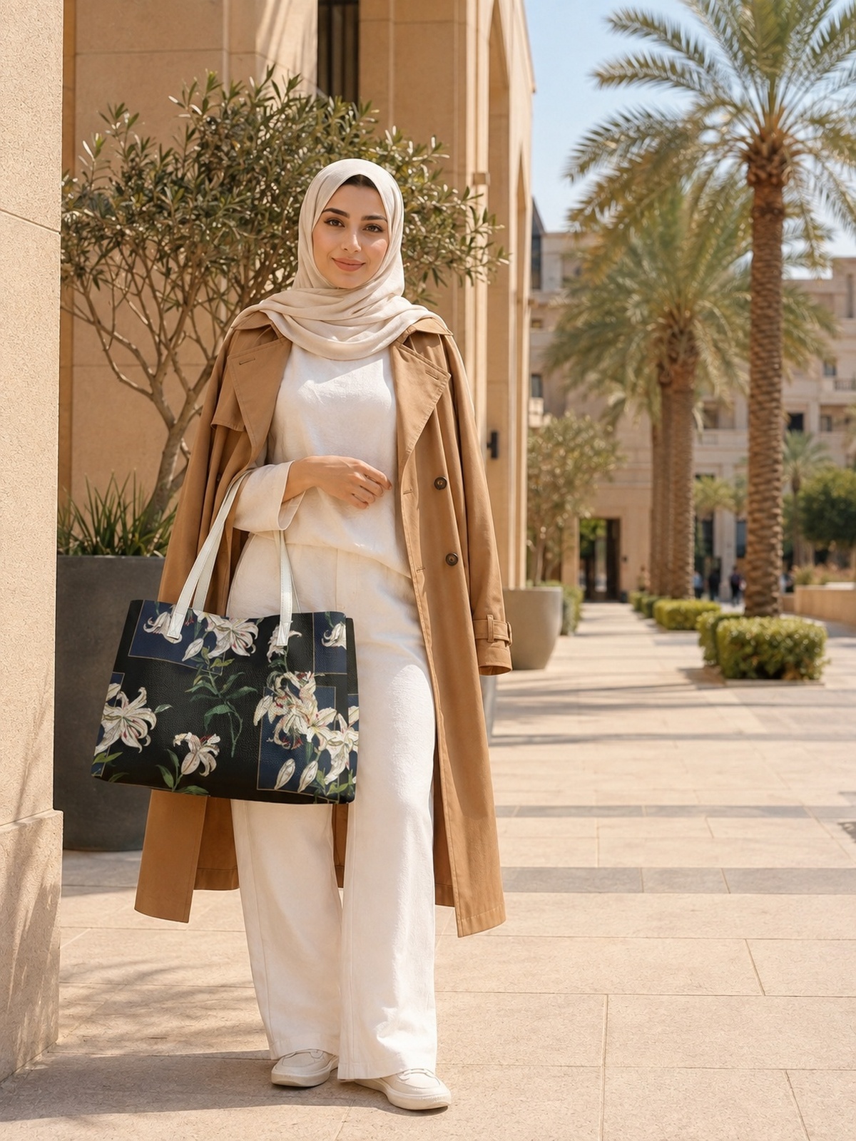 Multi Printed Tote 