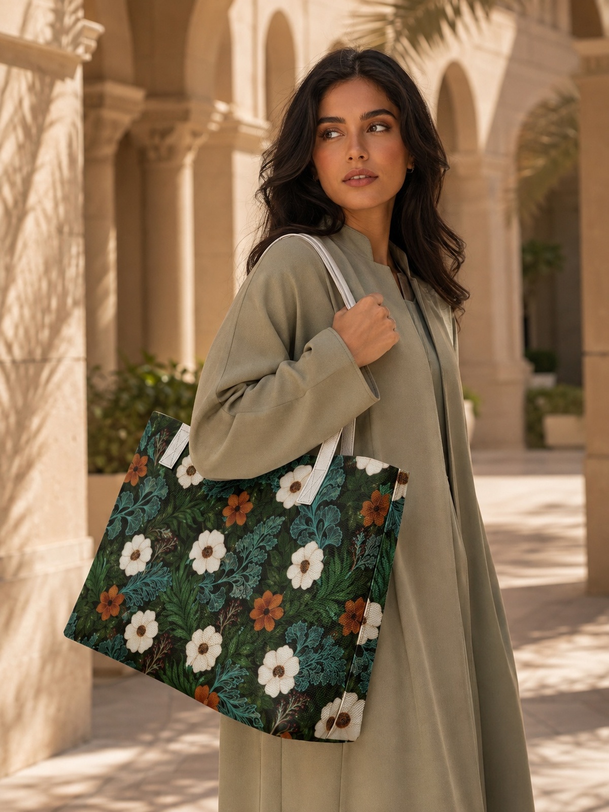 Multi Printed Tote 
