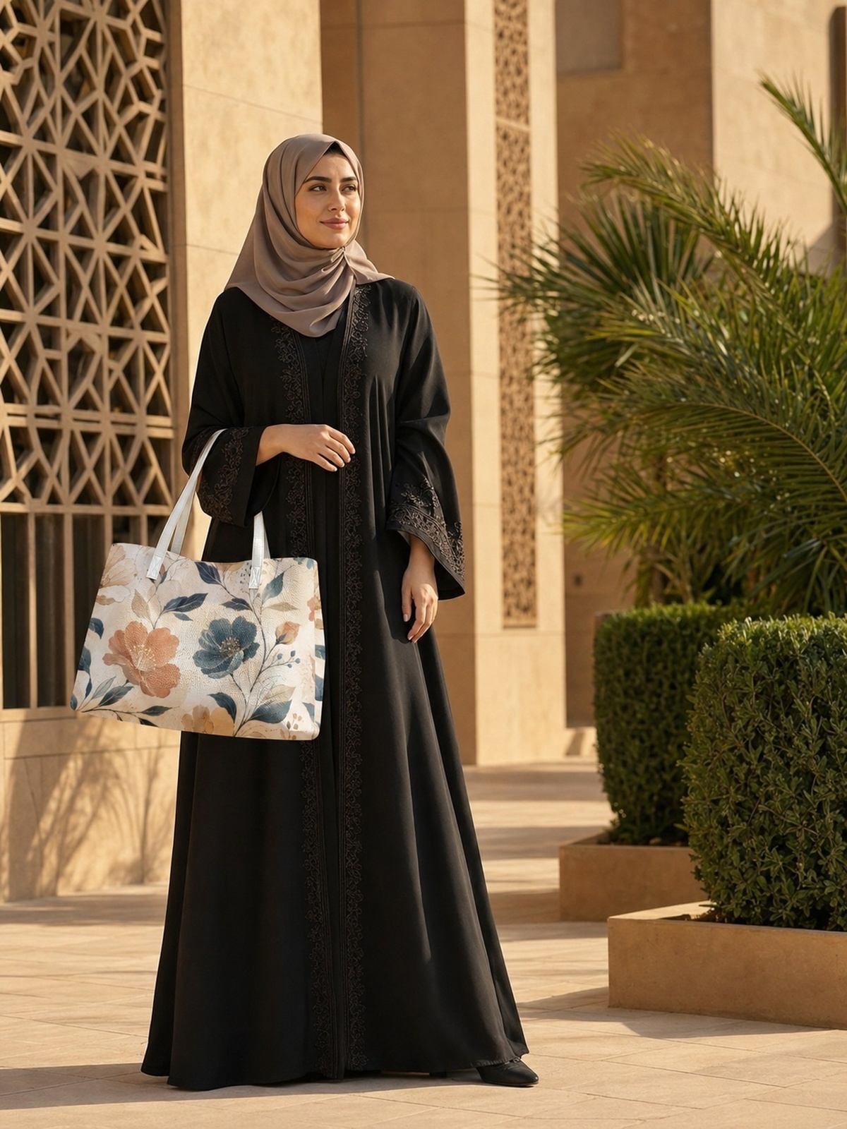 Multi Printed Tote 