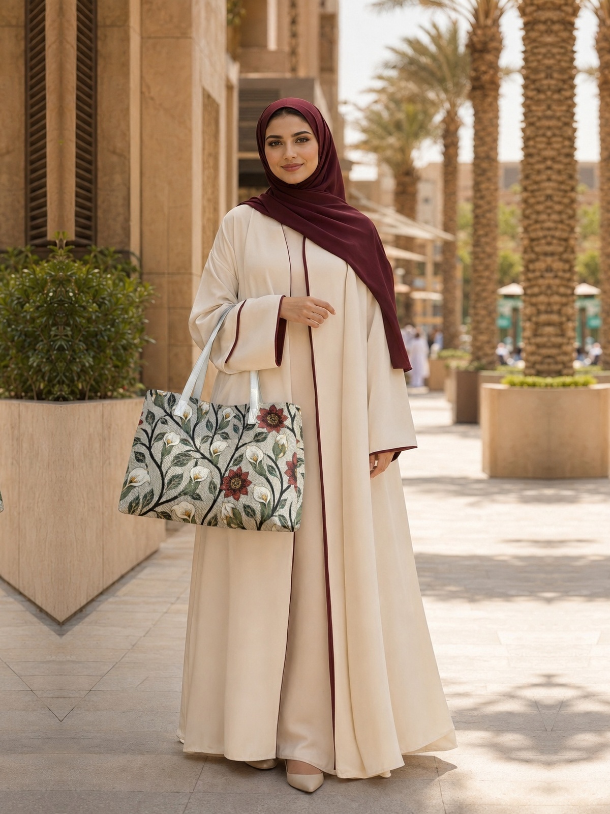 Multi Printed Tote 