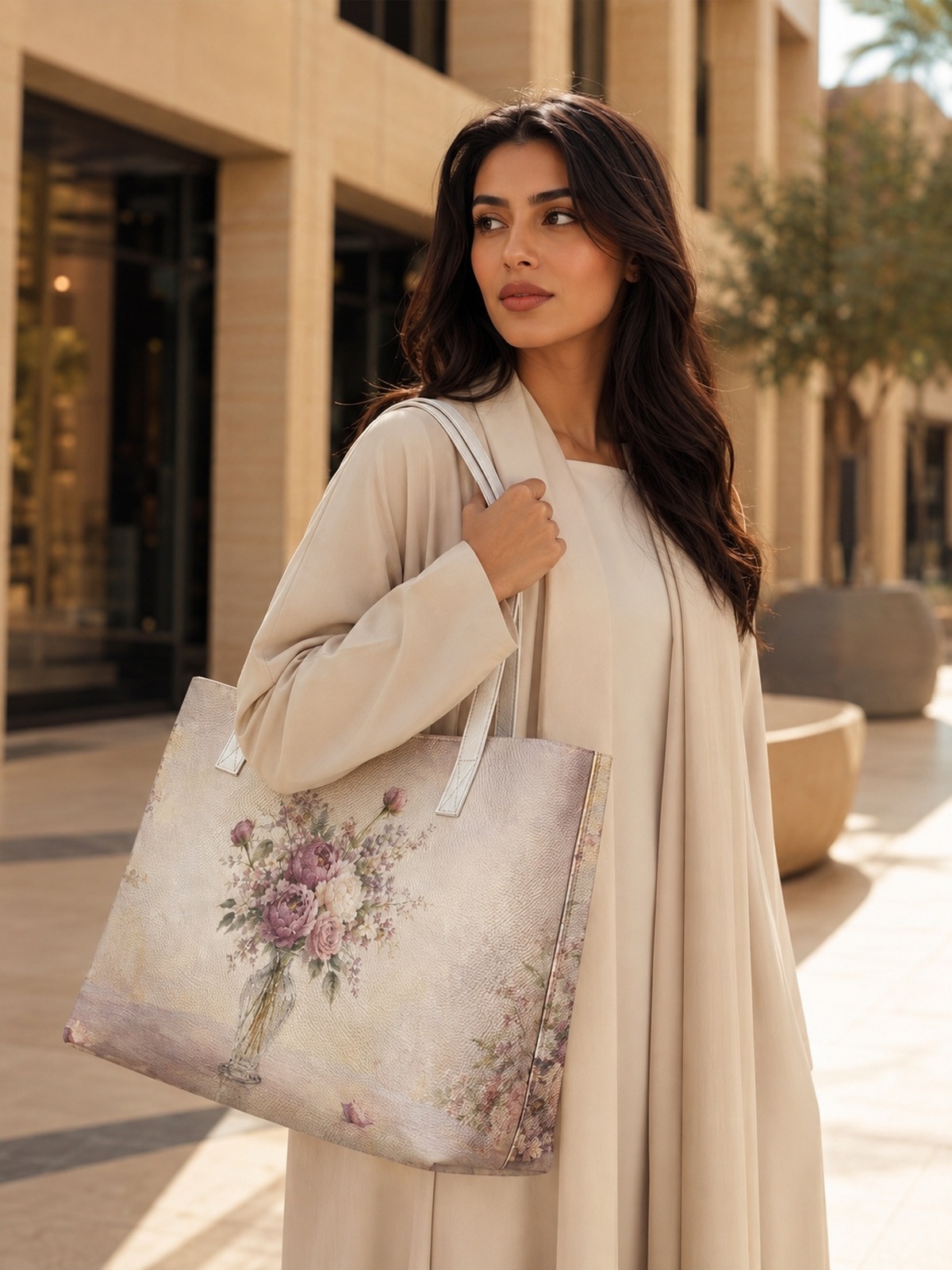 Multi Printed Tote 