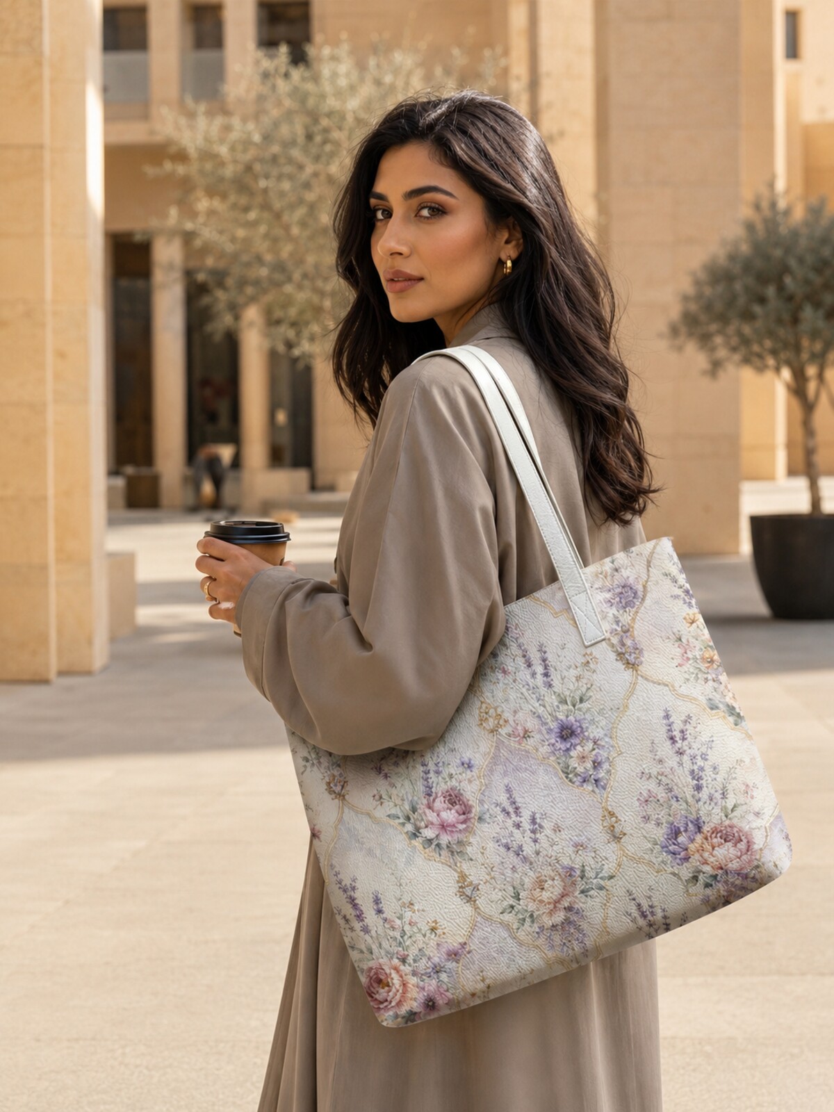 Multi Printed Shoulder Bag 