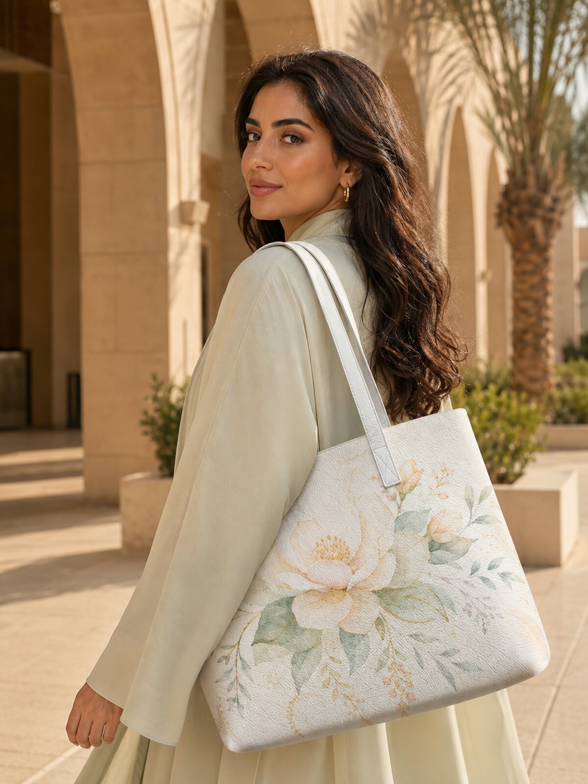 Multi Printed Tote 