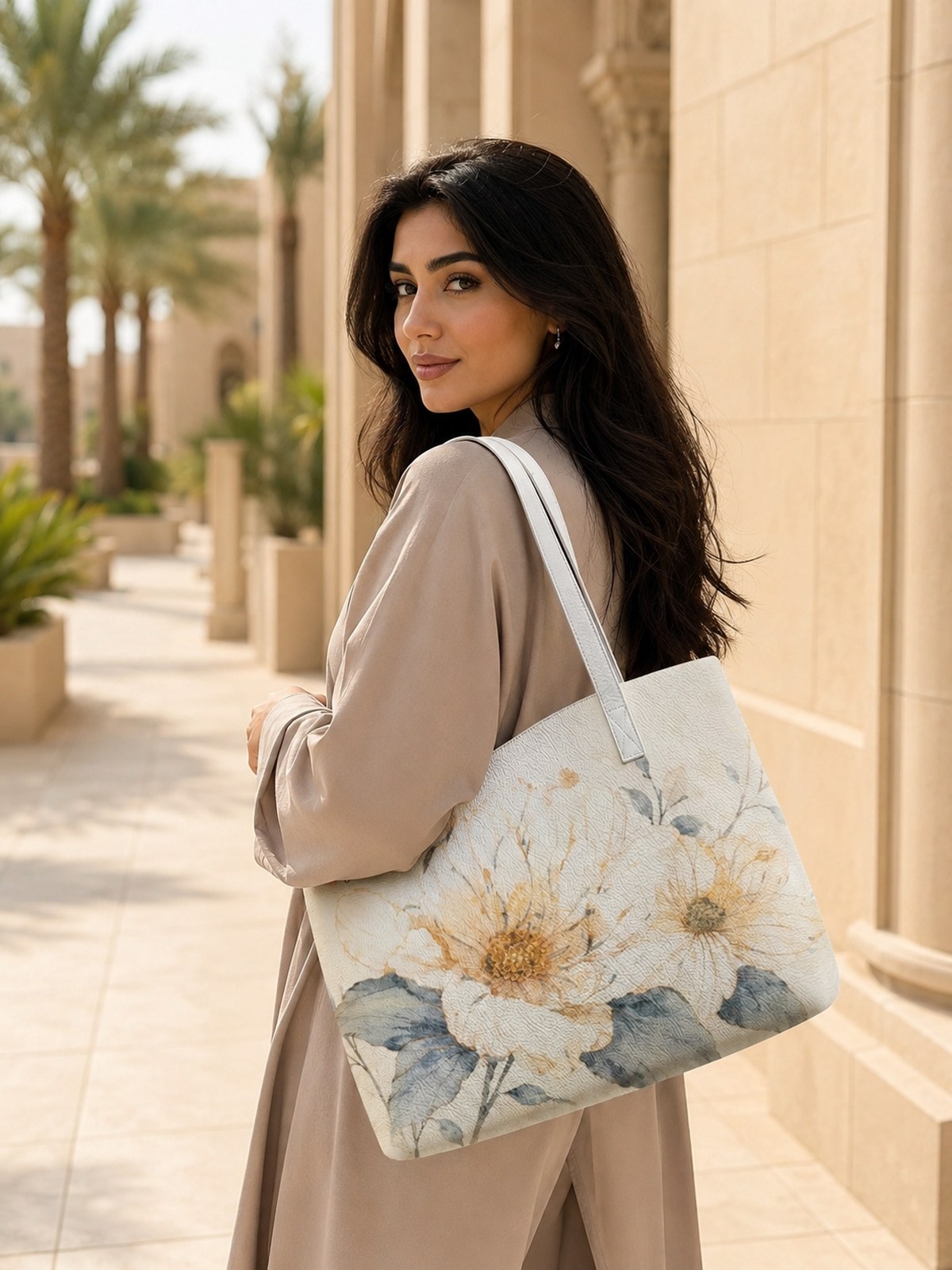 Multi Printed Tote 