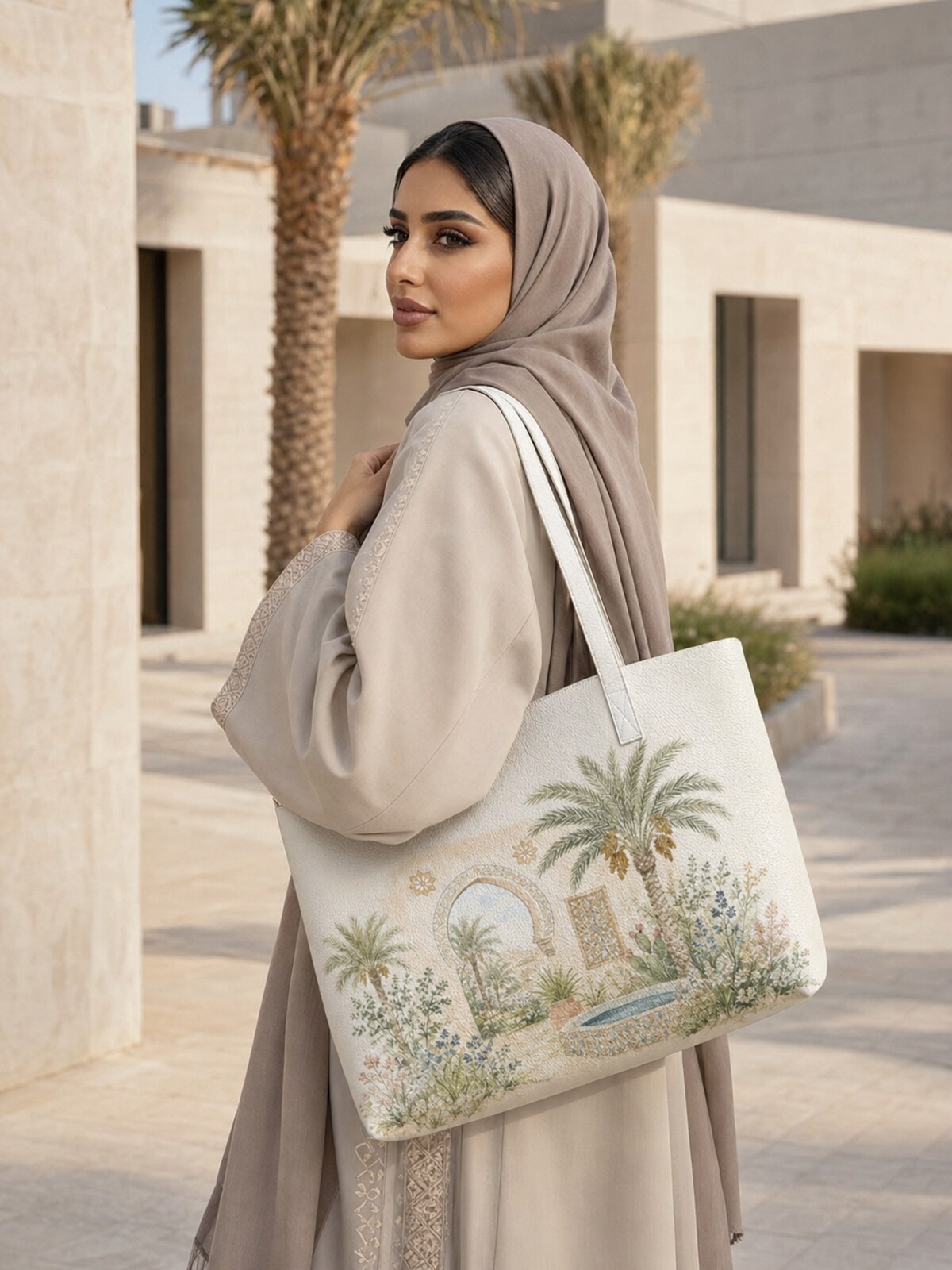 Multi Printed Tote 