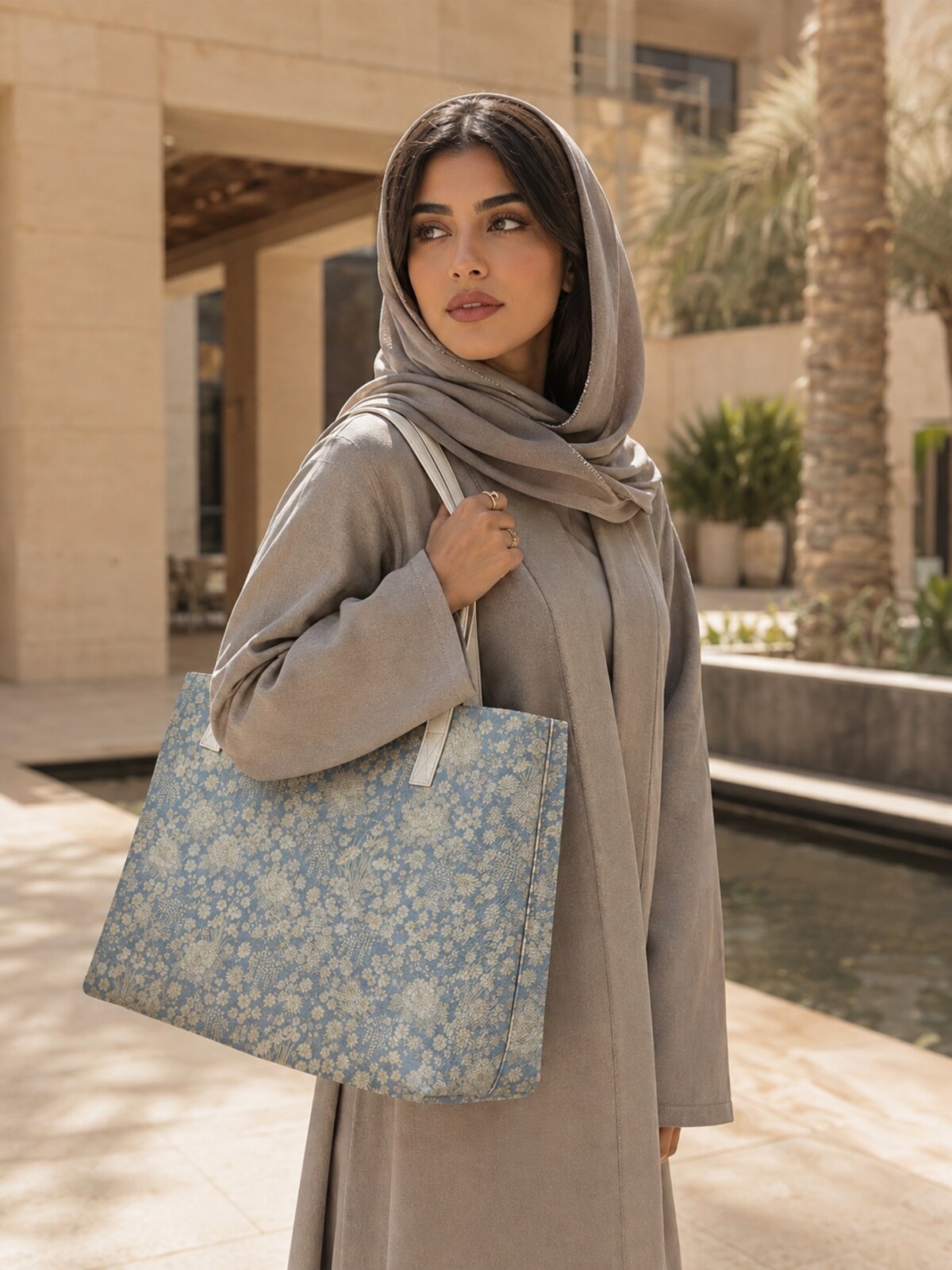 Multi Printed Tote 