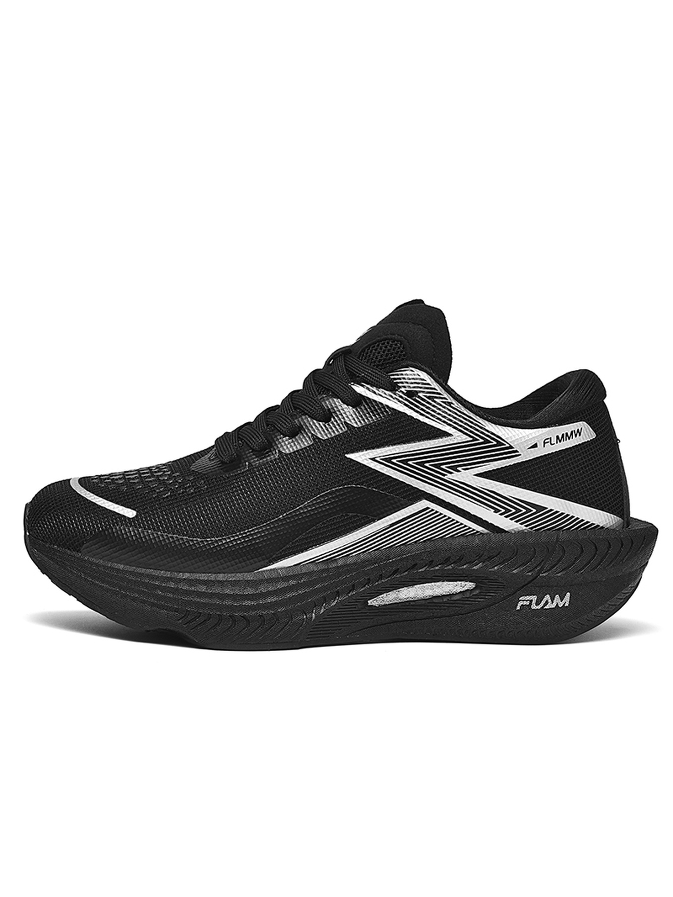 Men Black Agile Running Sneakers