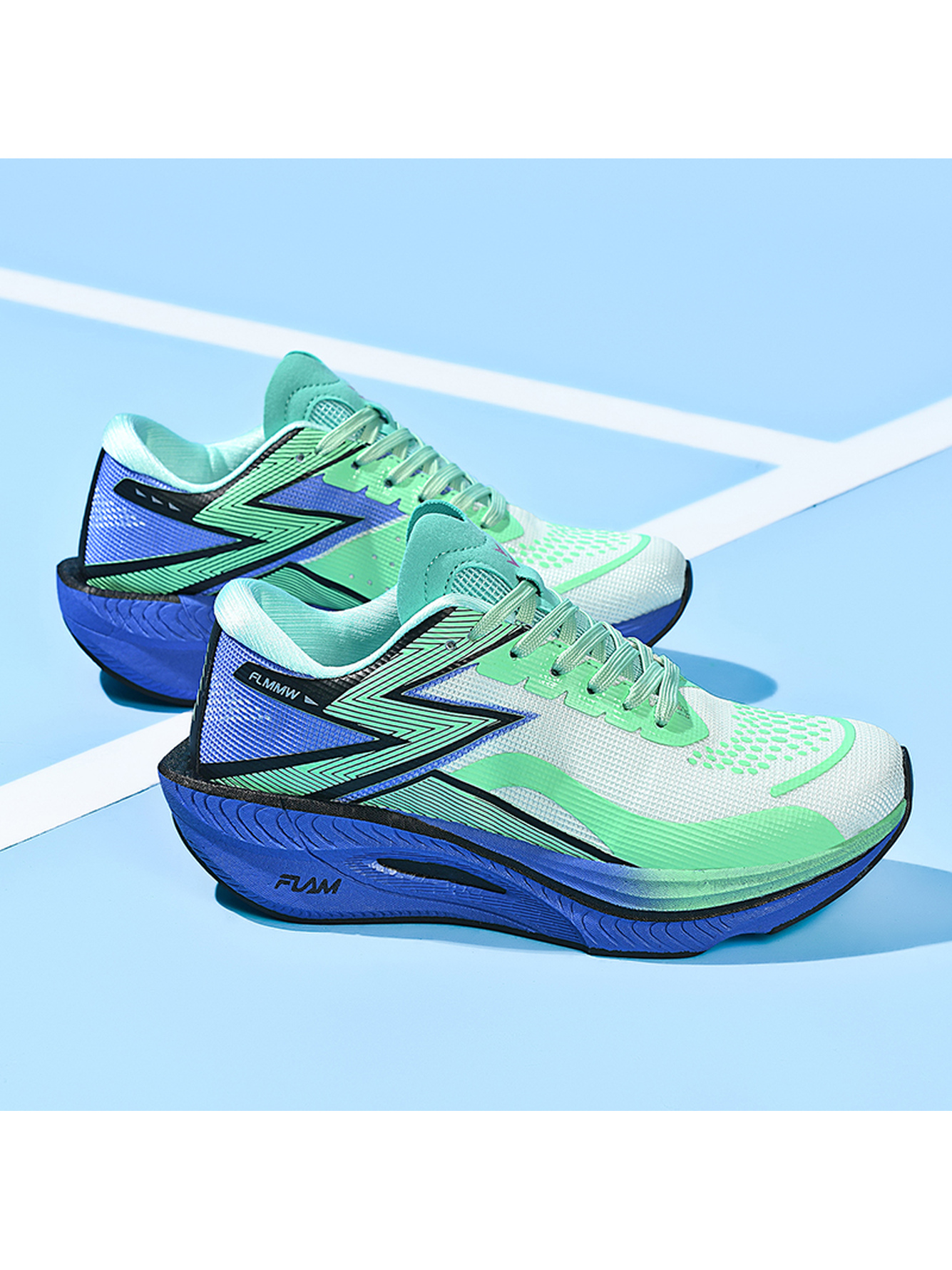 Men Multi-Color Performance Running Shoes