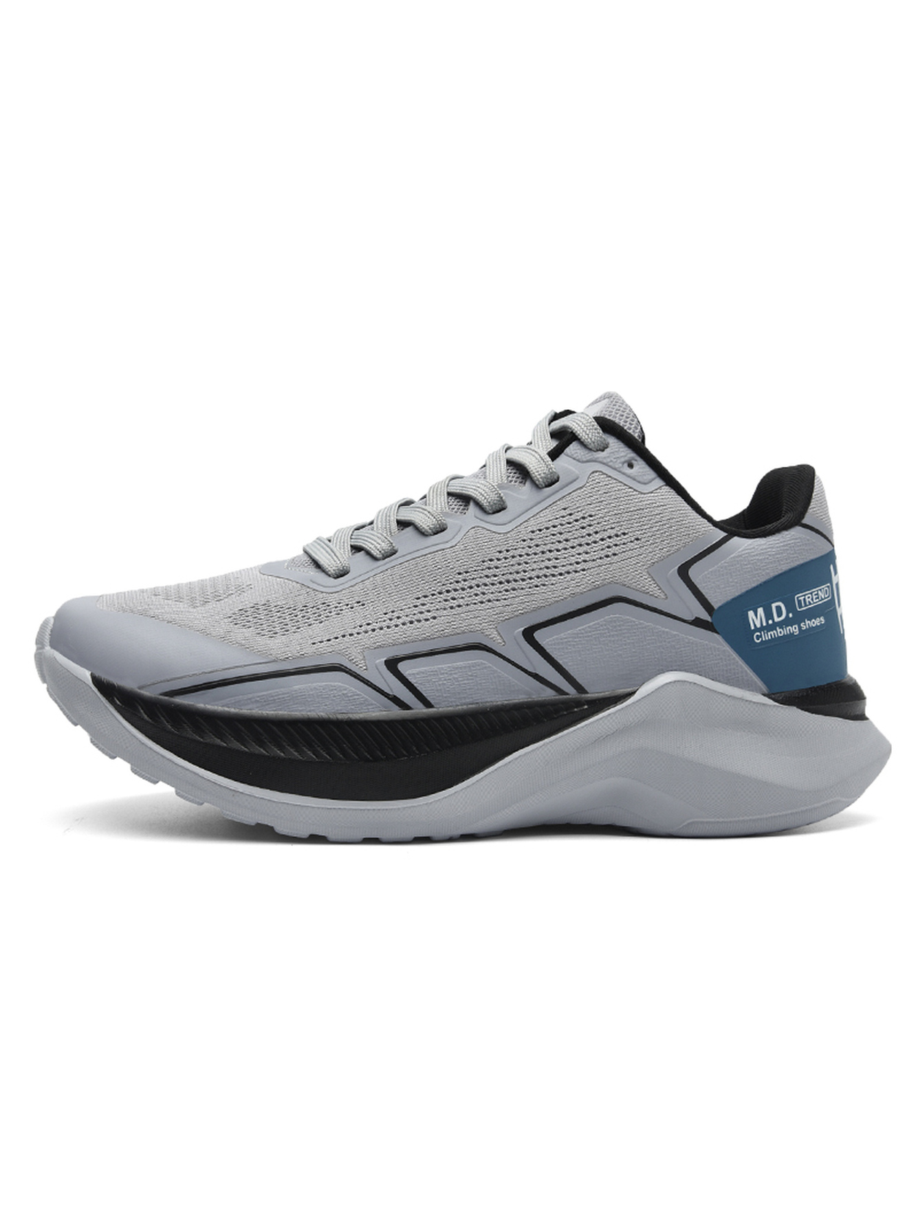 Men Grey Performance Running Sneakers