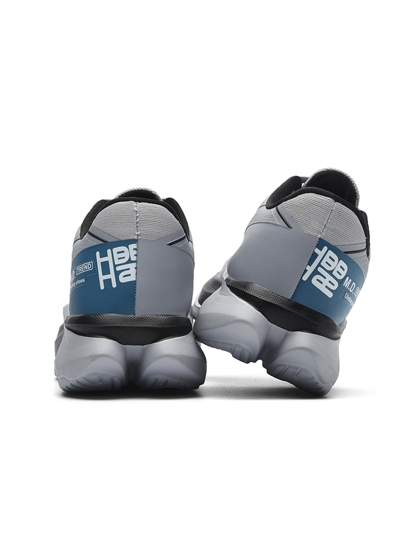 Men Grey Performance Running Sneakers