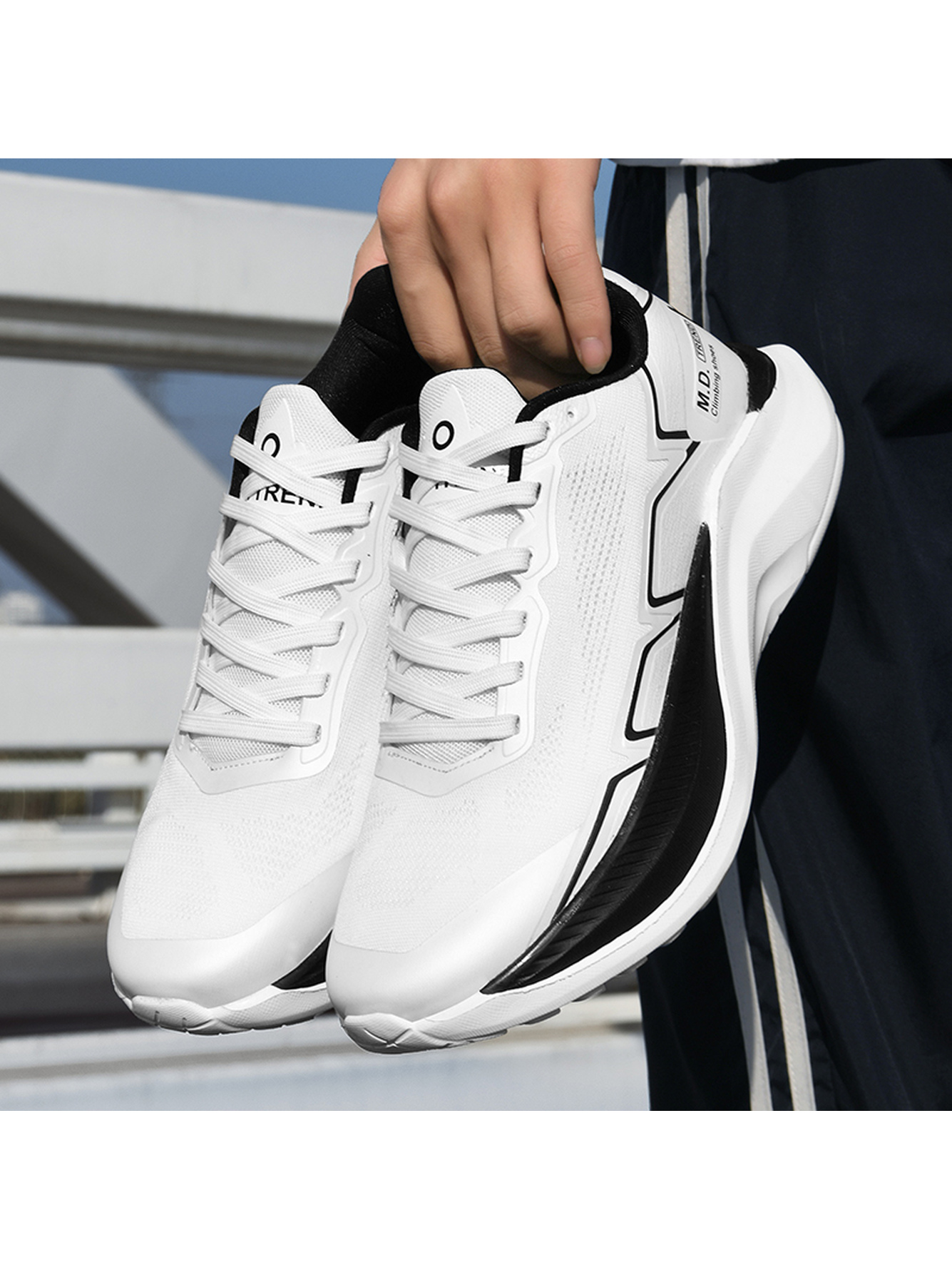 Men WhitePlain  Sport Sneakers