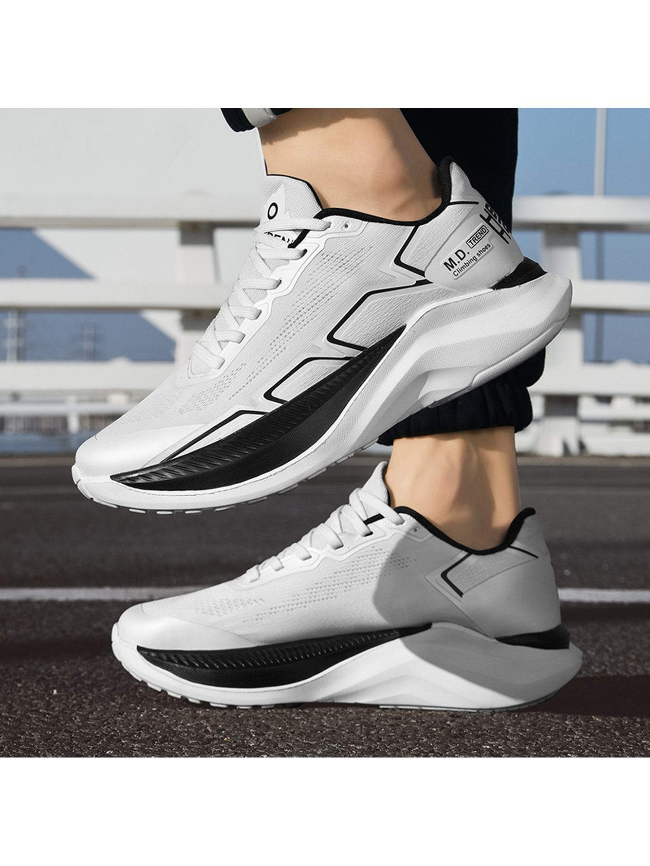 Men WhitePlain  Sport Sneakers