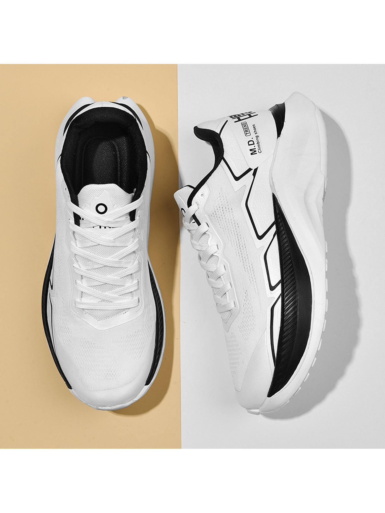 Men WhitePlain  Sport Sneakers