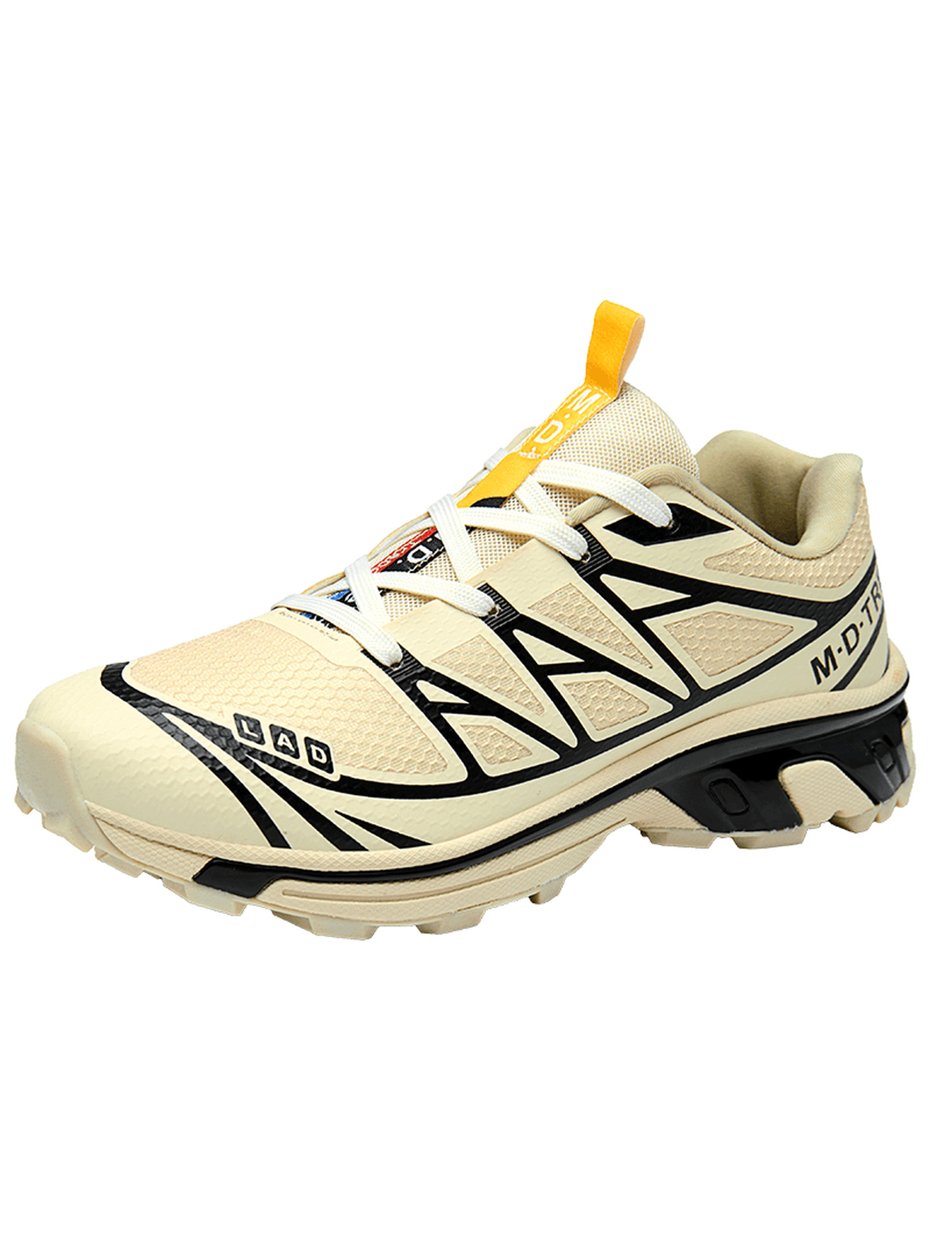 Khaki Men Trail Running Sneakers